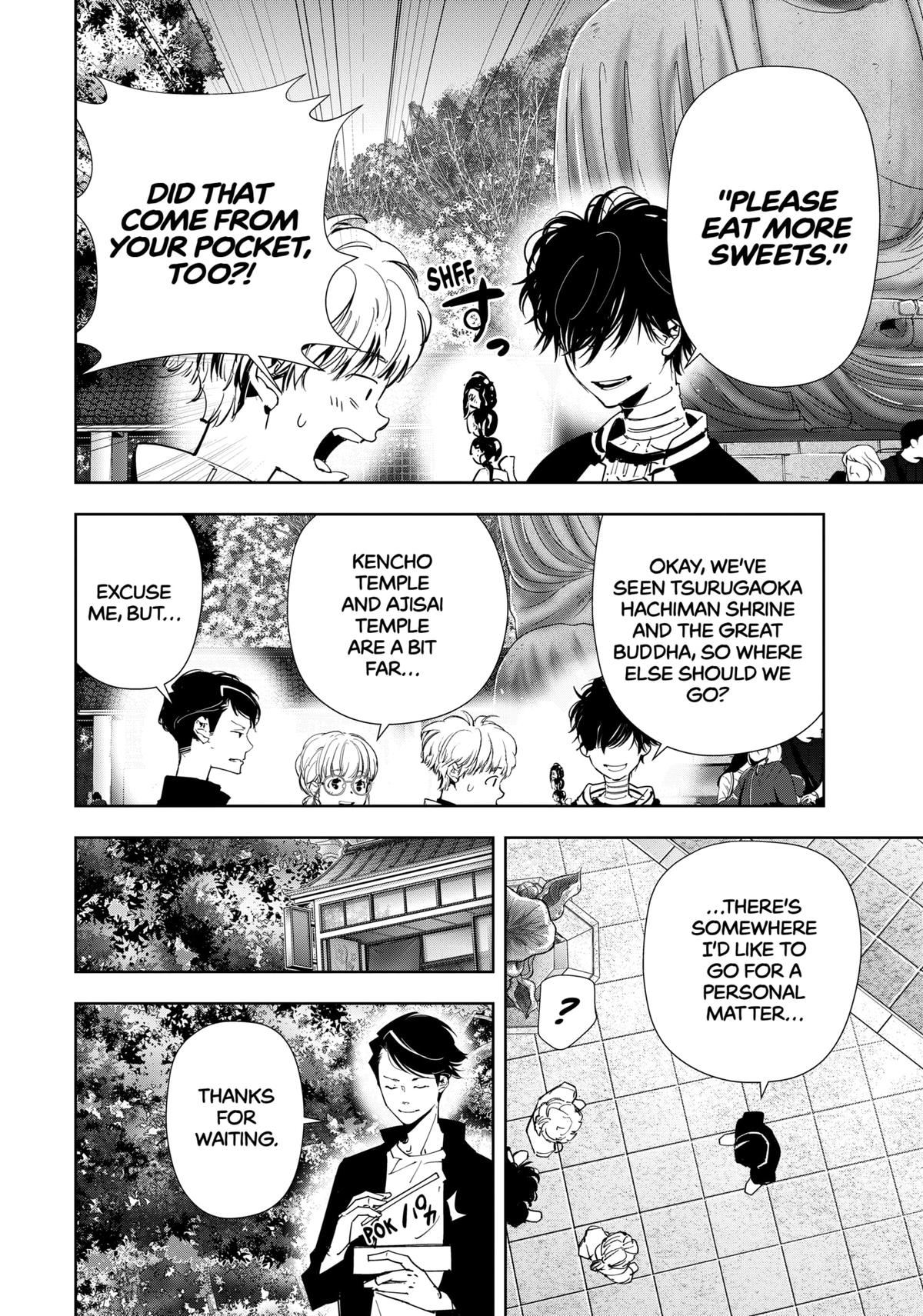 Kamonohashi Ron no Kindan Suiri chapter 121 page 5