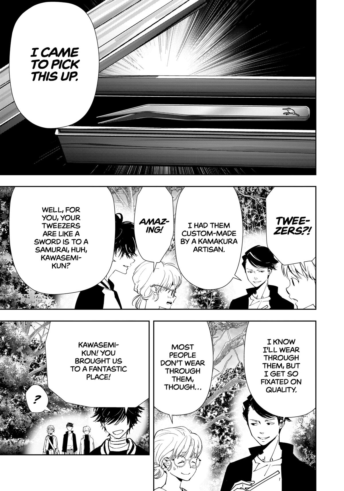 Kamonohashi Ron no Kindan Suiri chapter 121 page 6