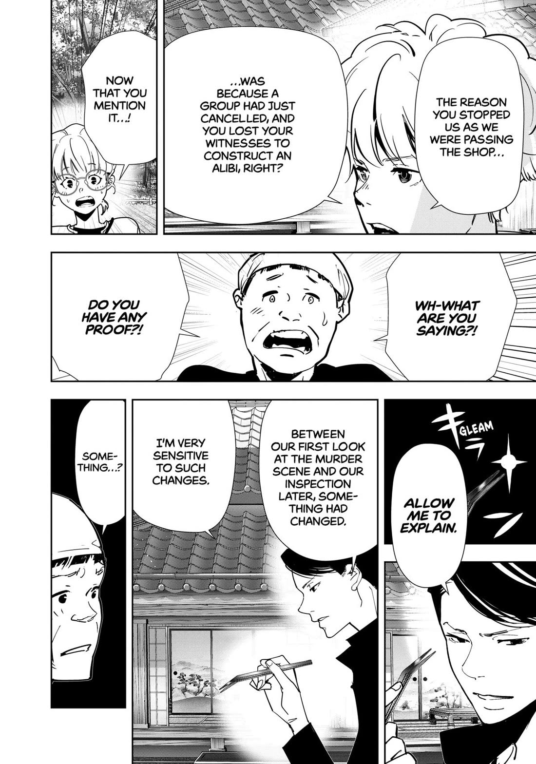 Kamonohashi Ron no Kindan Suiri chapter 123 page 10