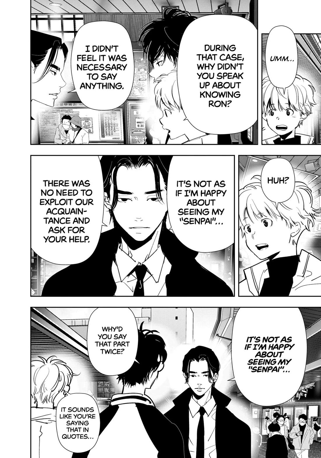 Kamonohashi Ron no Kindan Suiri chapter 124 page 6