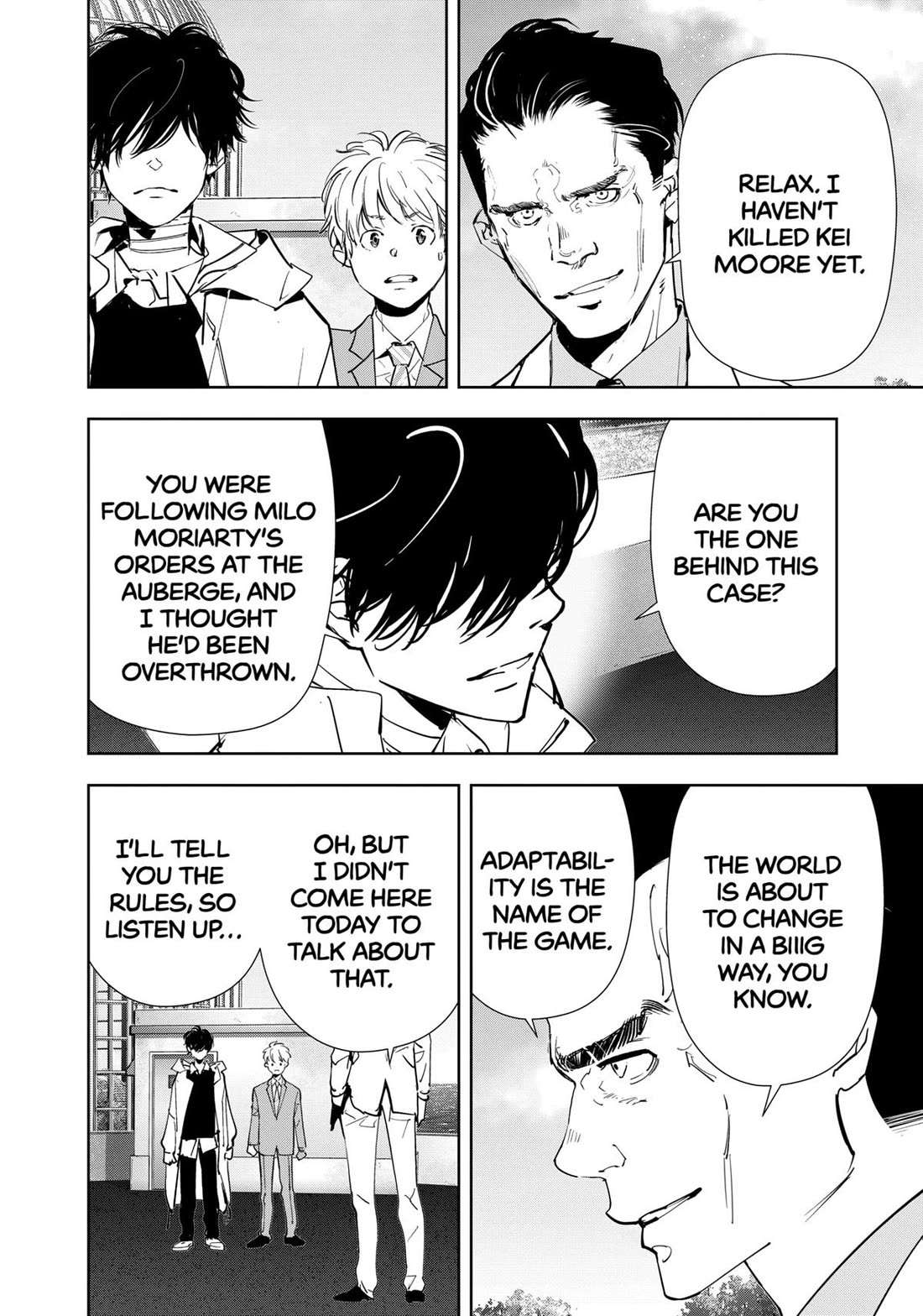 Kamonohashi Ron no Kindan Suiri chapter 128 page 14