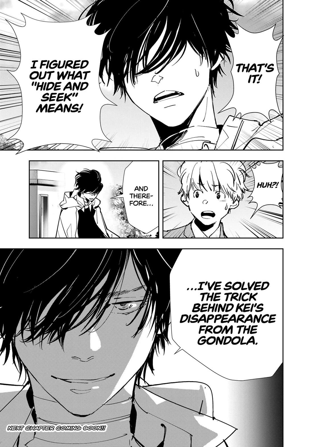 Kamonohashi Ron no Kindan Suiri chapter 128 page 19