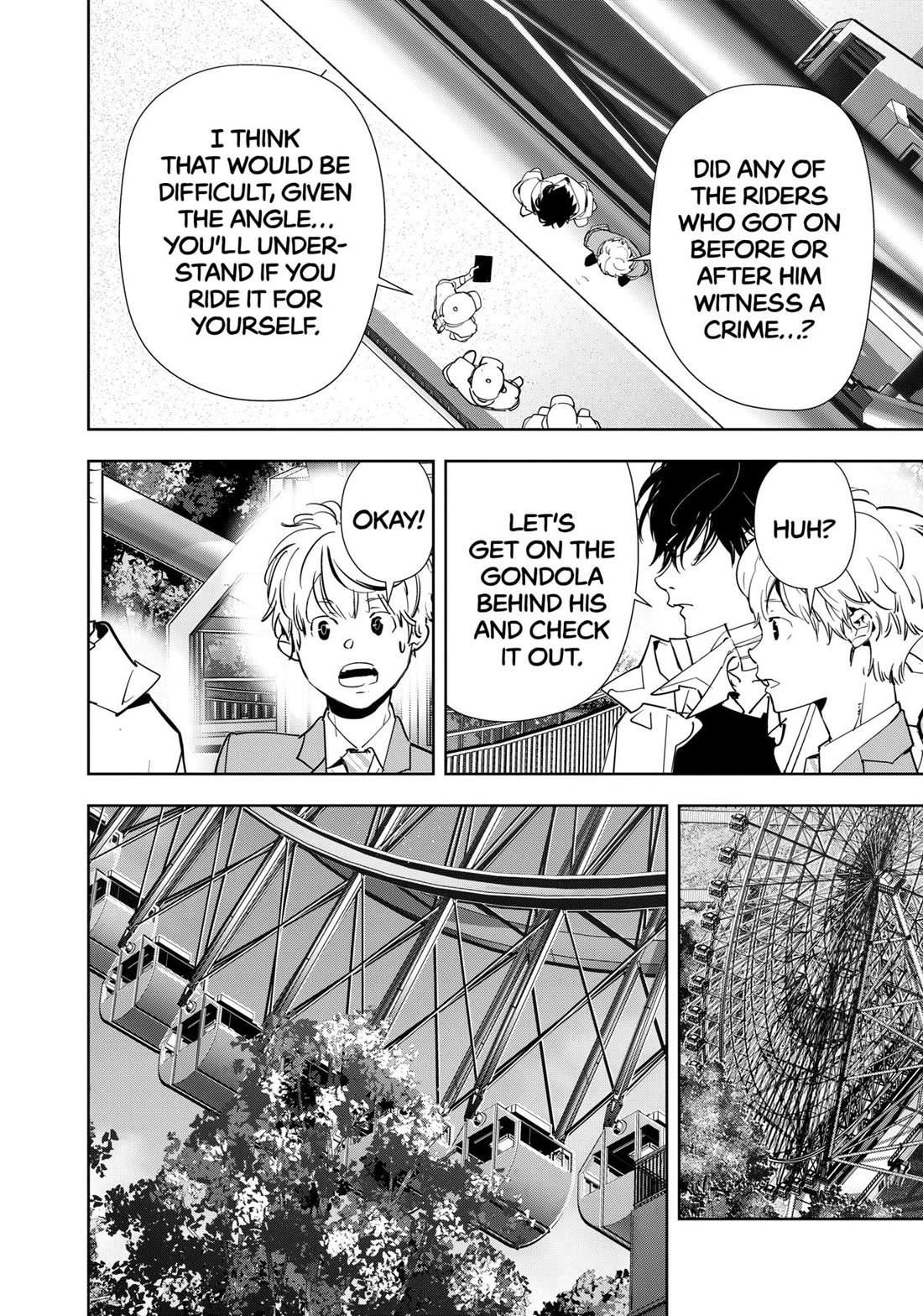 Kamonohashi Ron no Kindan Suiri chapter 128 page 8