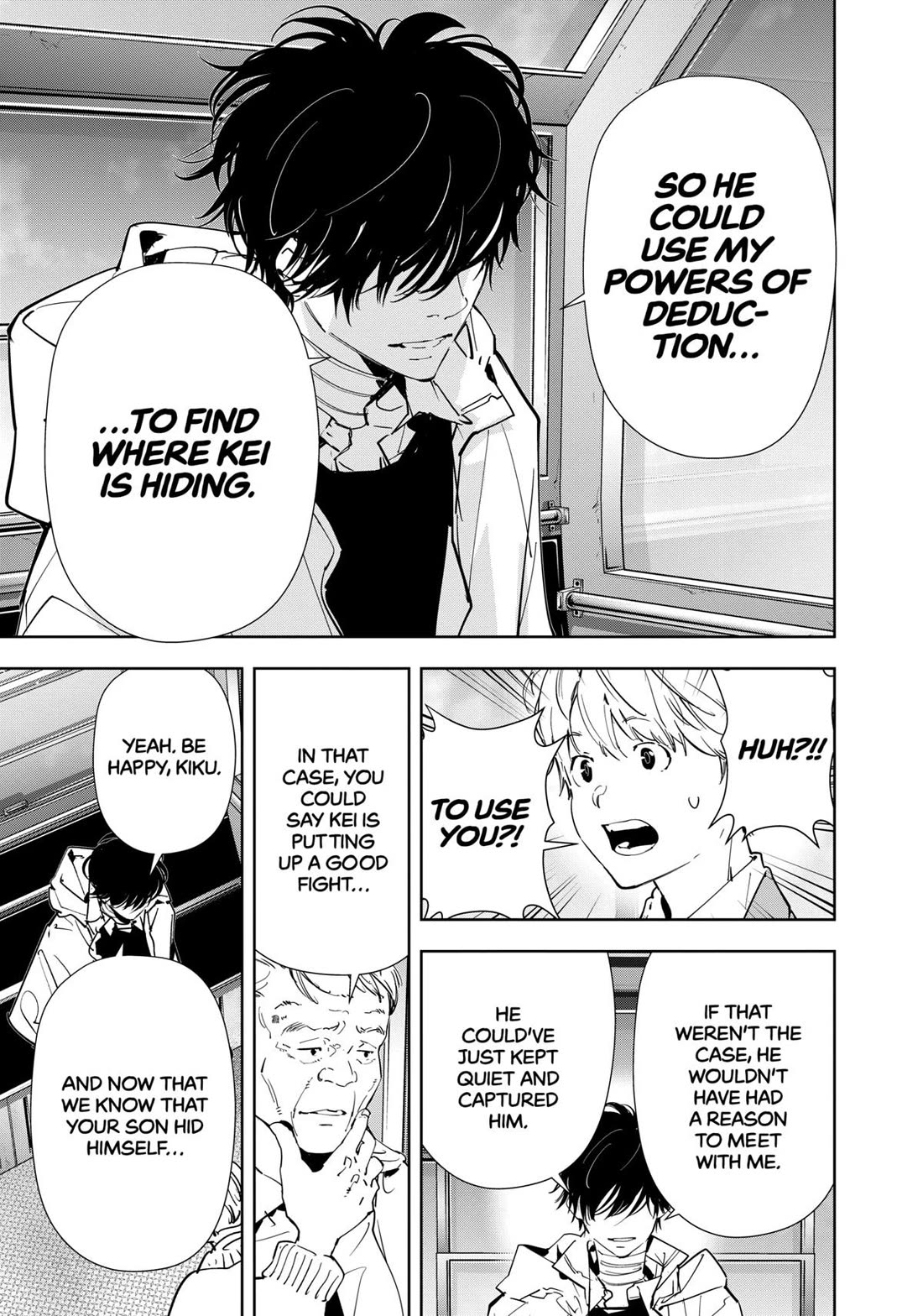 Kamonohashi Ron no Kindan Suiri chapter 129 page 8