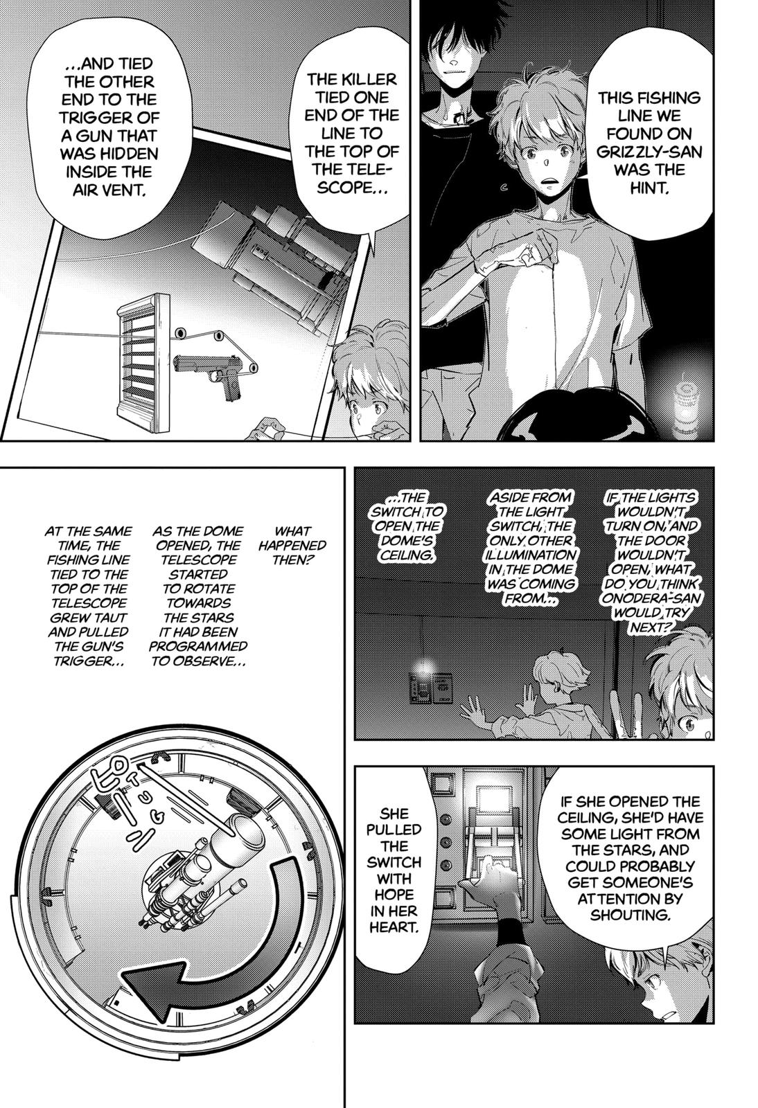 Kamonohashi Ron no Kindan Suiri chapter 13 page 9