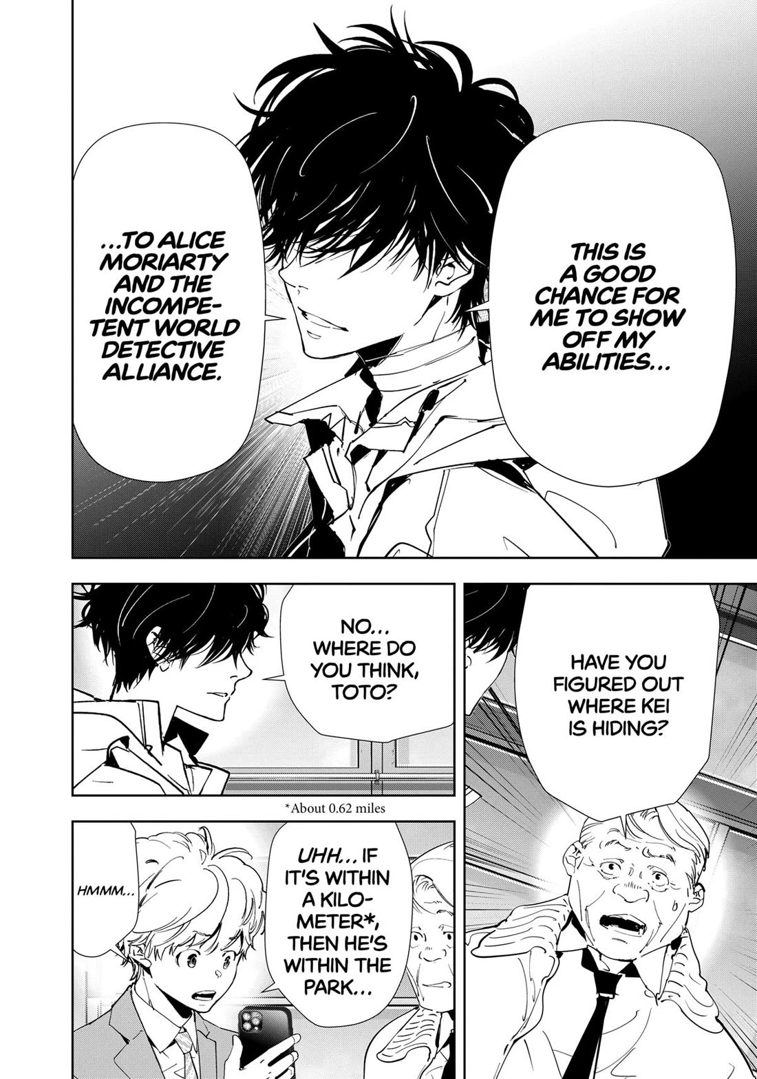 Kamonohashi Ron no Kindan Suiri chapter 130 page 10