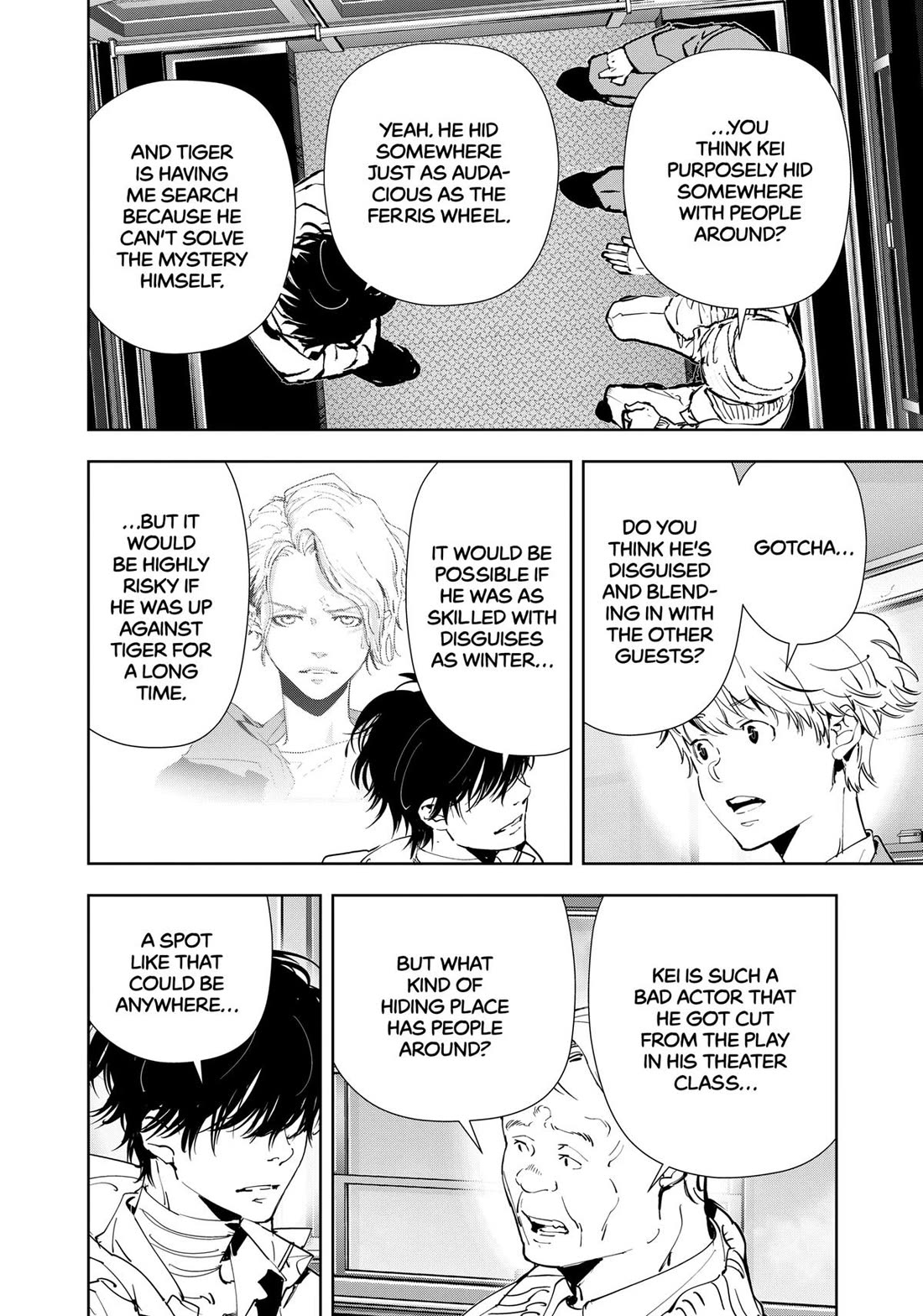 Kamonohashi Ron no Kindan Suiri chapter 130 page 12