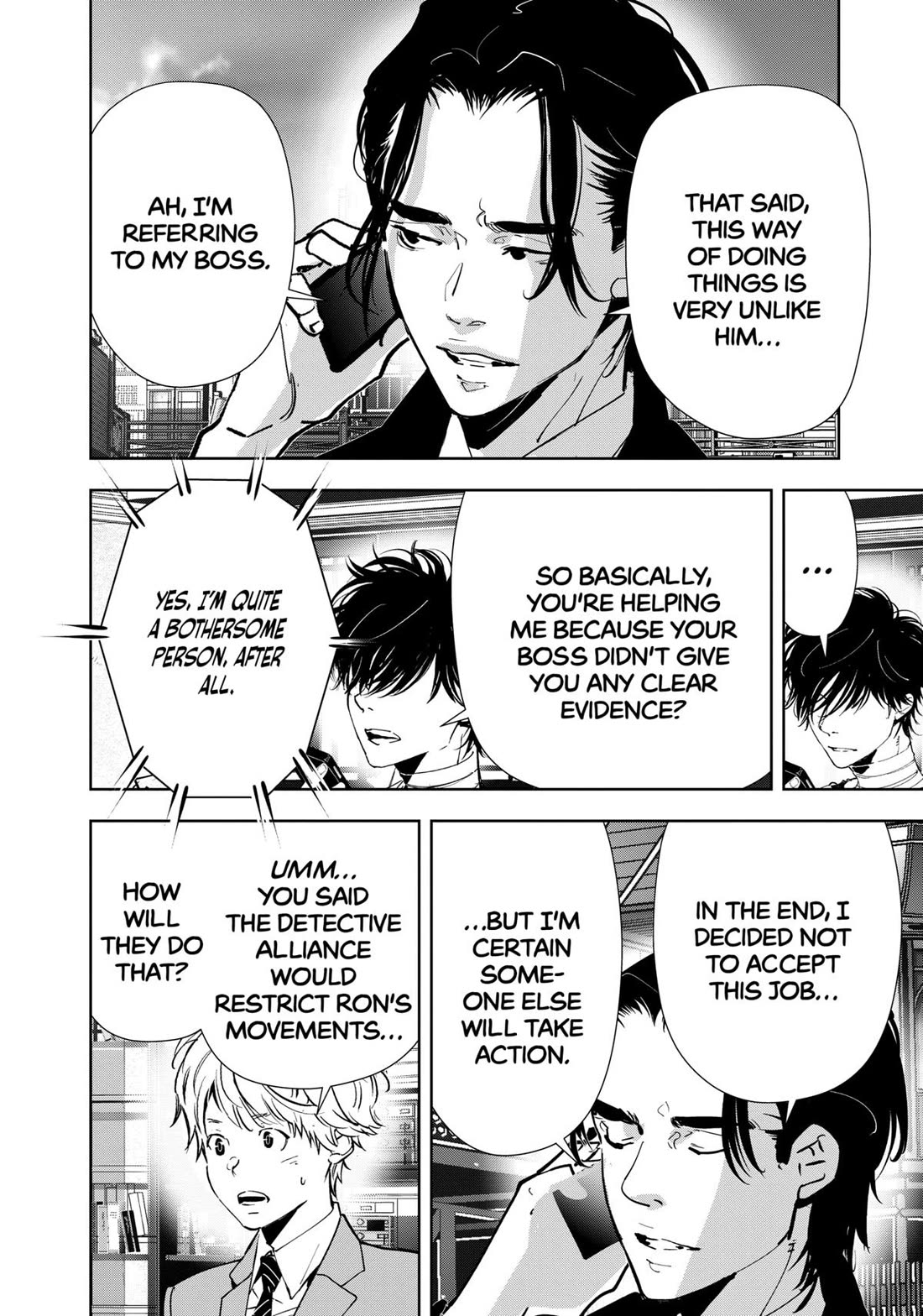 Kamonohashi Ron no Kindan Suiri chapter 134 page 6