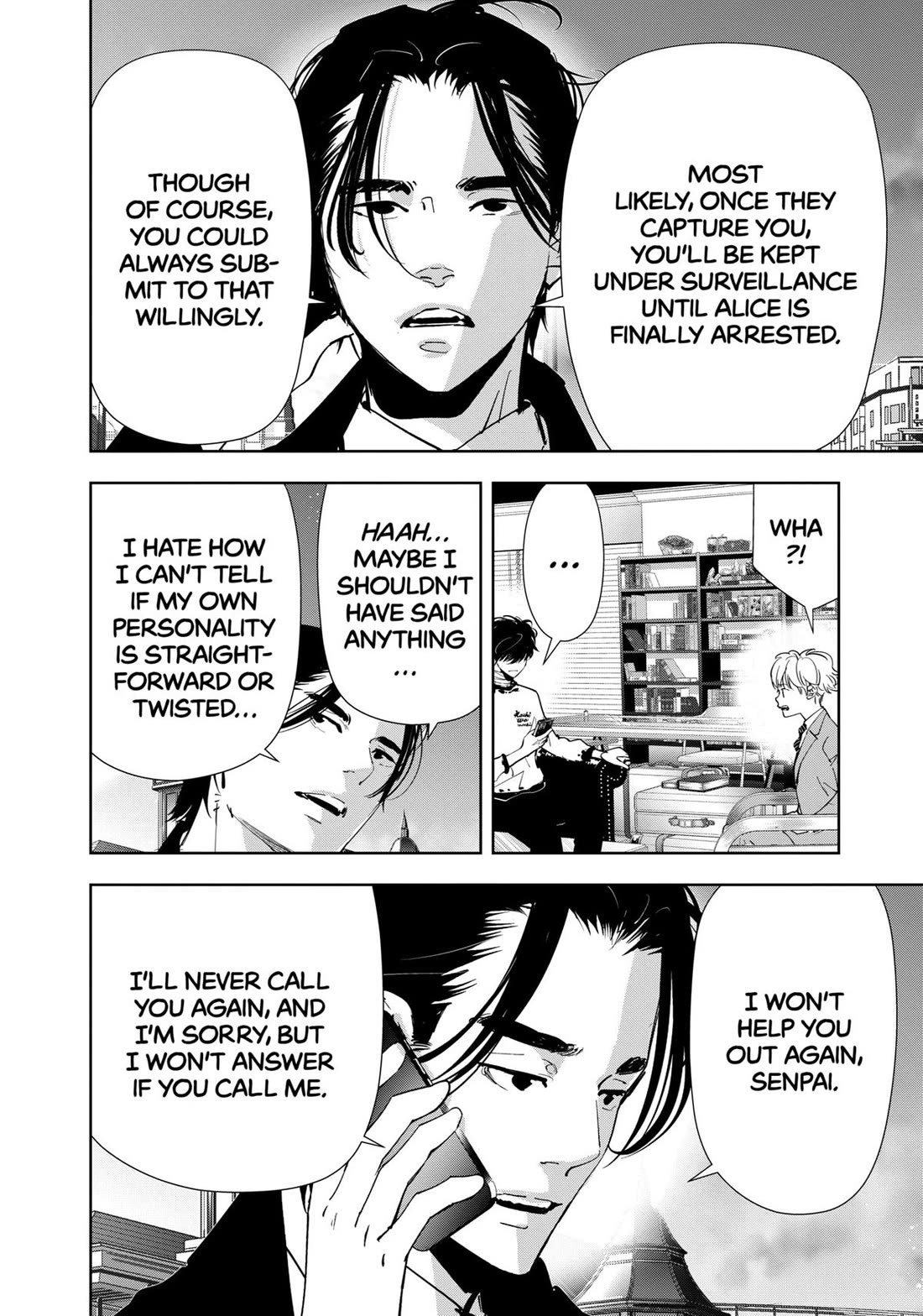 Kamonohashi Ron no Kindan Suiri chapter 134 page 8