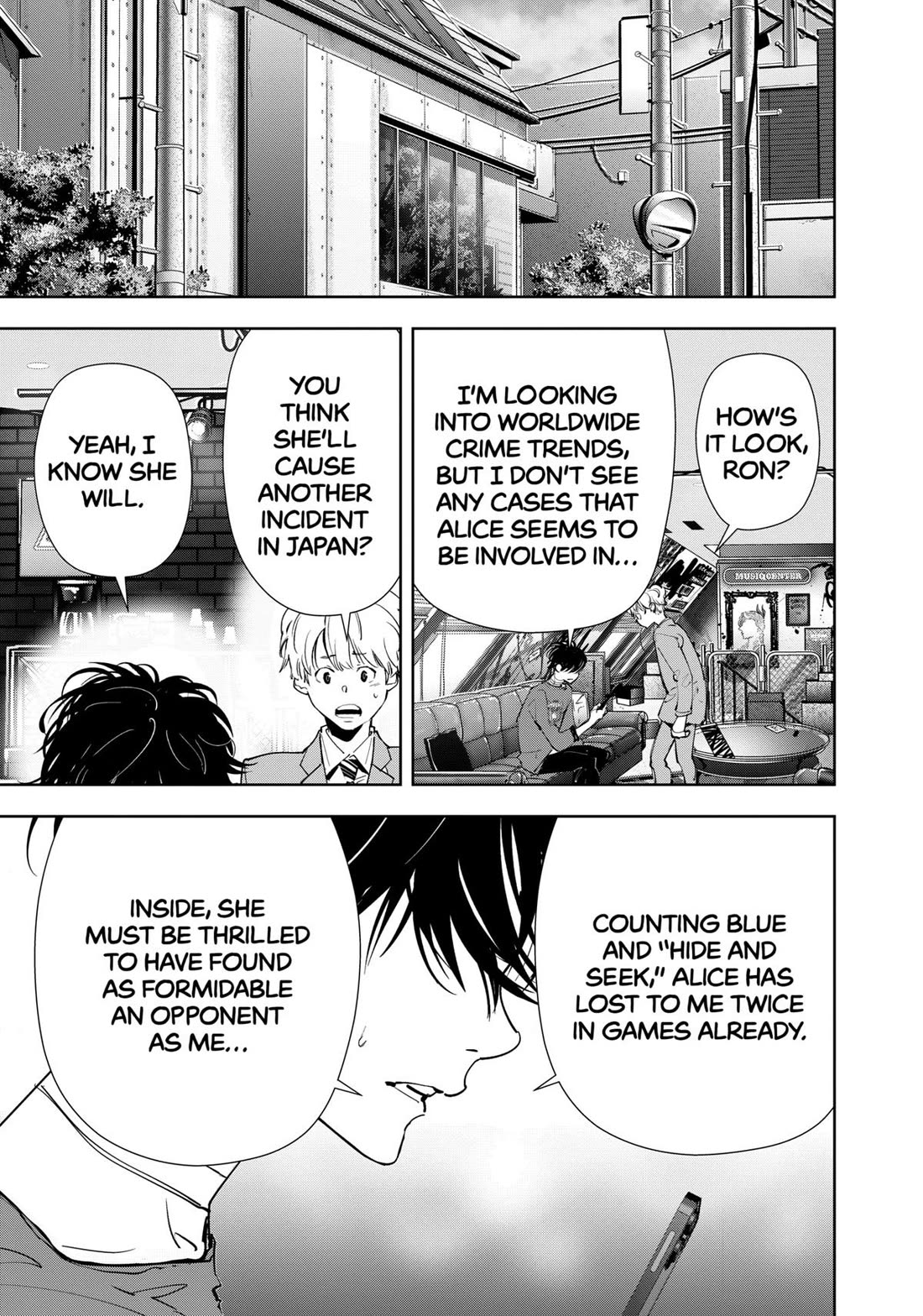 Kamonohashi Ron no Kindan Suiri chapter 135 page 16