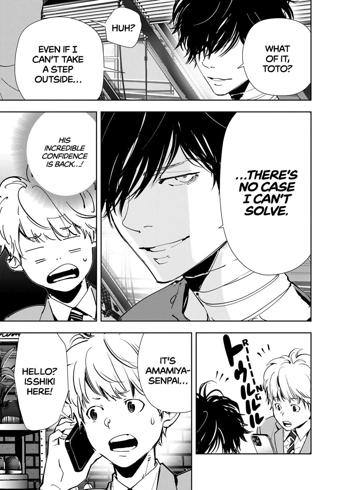 Kamonohashi Ron no Kindan Suiri chapter 135 page 18