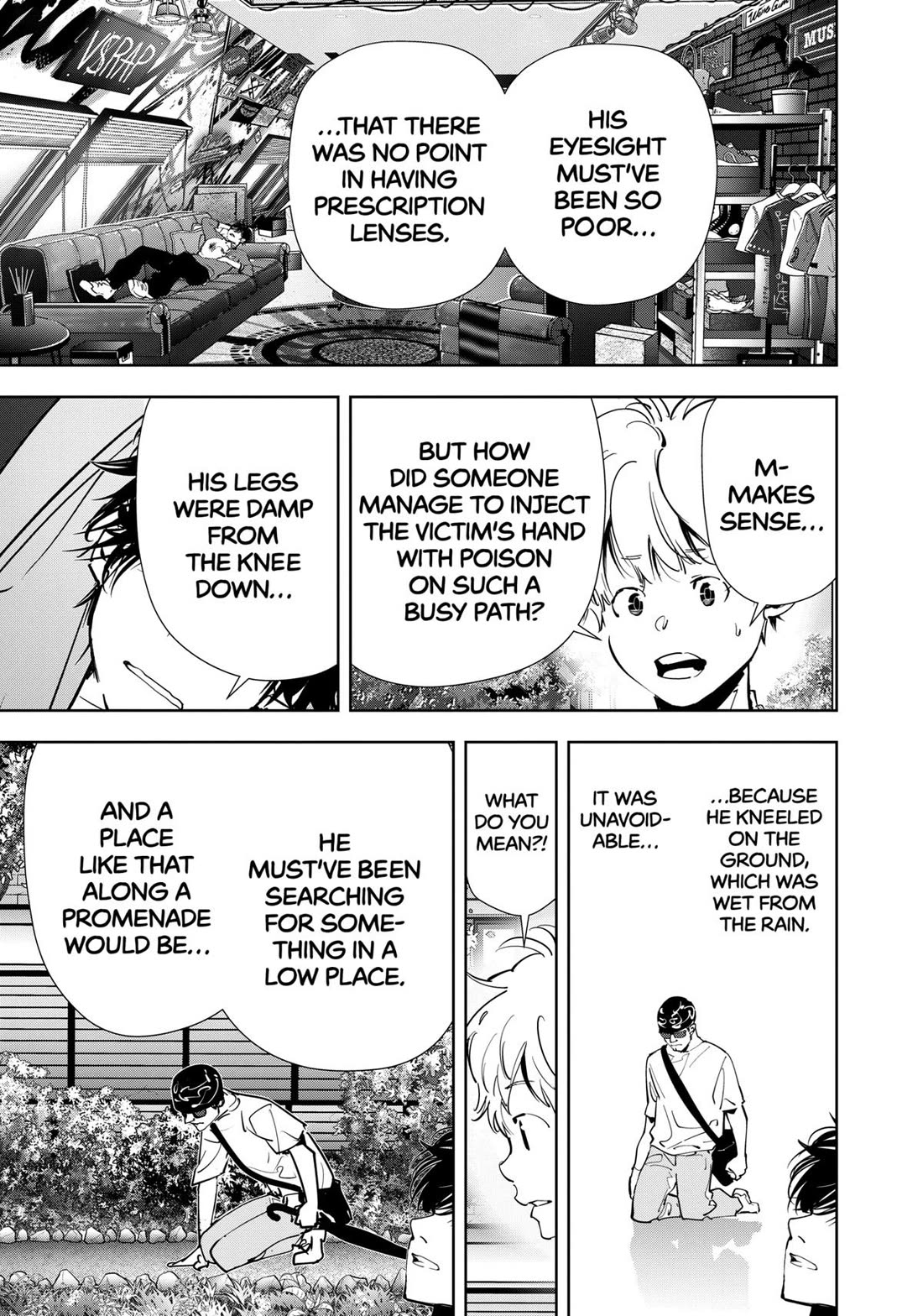 Kamonohashi Ron no Kindan Suiri chapter 137 page 5