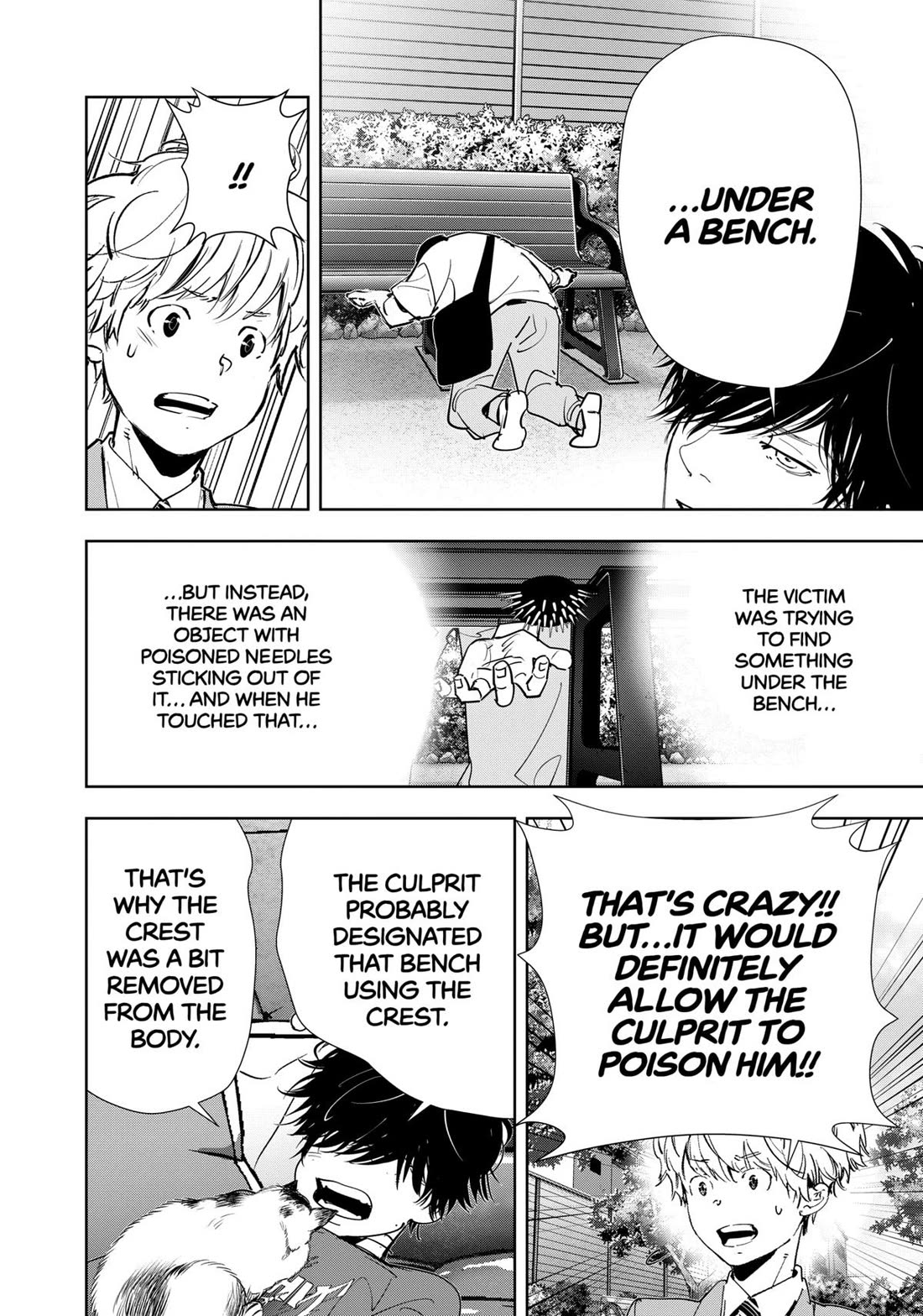 Kamonohashi Ron no Kindan Suiri chapter 137 page 6