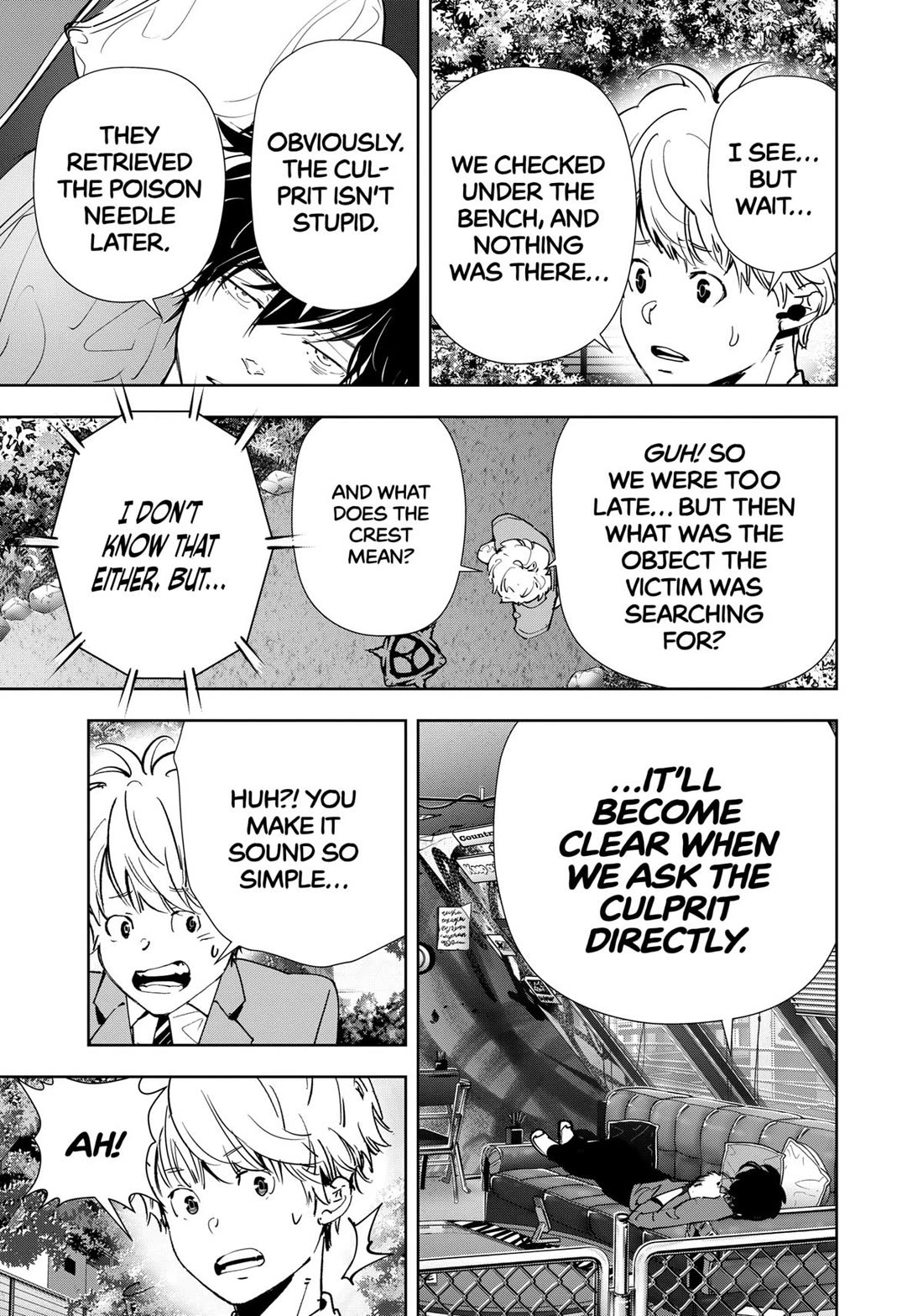 Kamonohashi Ron no Kindan Suiri chapter 137 page 7