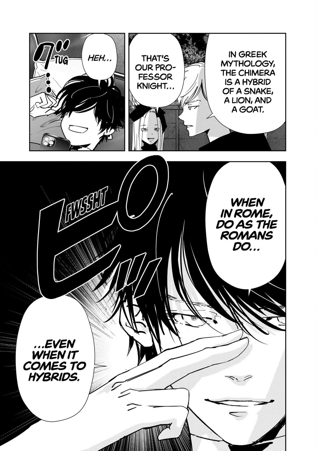 Kamonohashi Ron no Kindan Suiri chapter 140 page 7