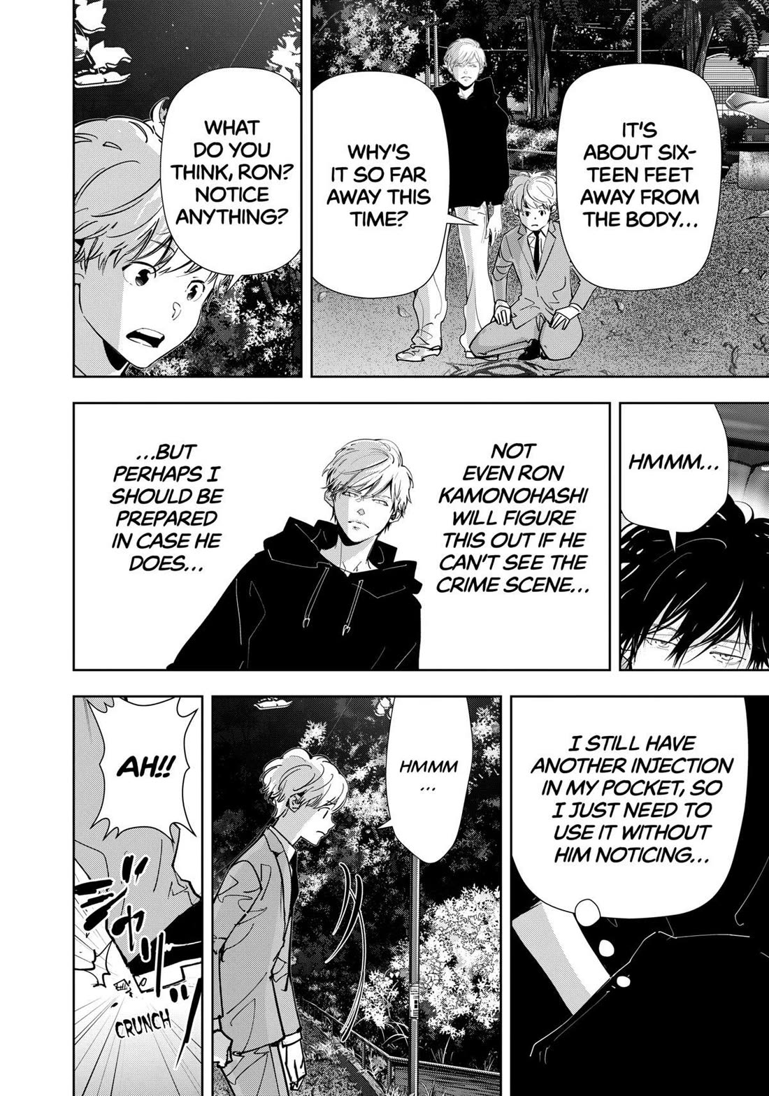 Kamonohashi Ron no Kindan Suiri chapter 142 page 14