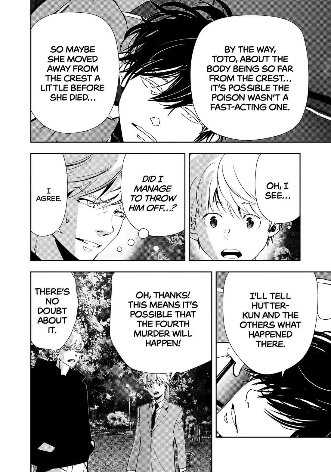 Kamonohashi Ron no Kindan Suiri chapter 142 page 18