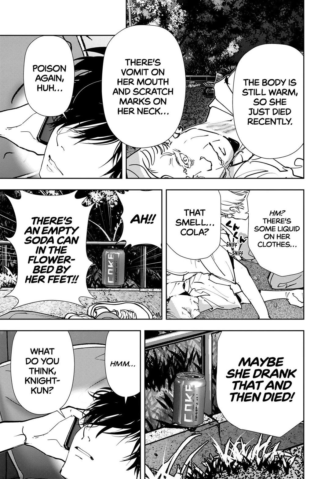 Kamonohashi Ron no Kindan Suiri chapter 142 page 9