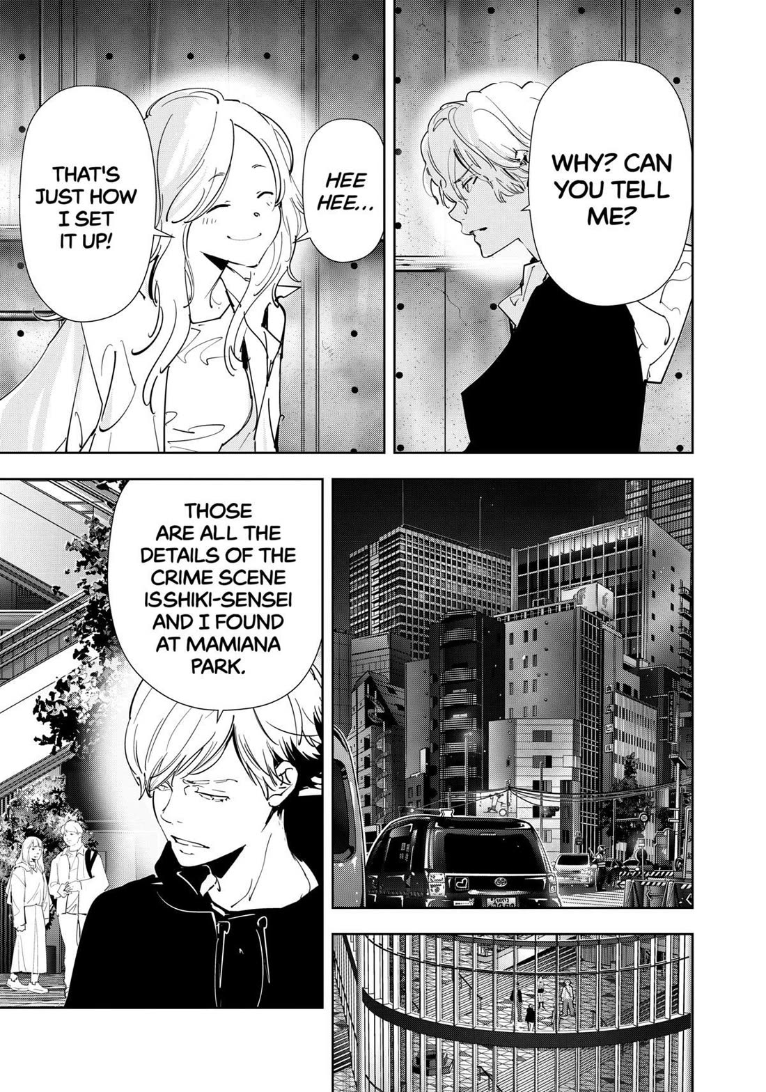 Kamonohashi Ron no Kindan Suiri chapter 143 page 7