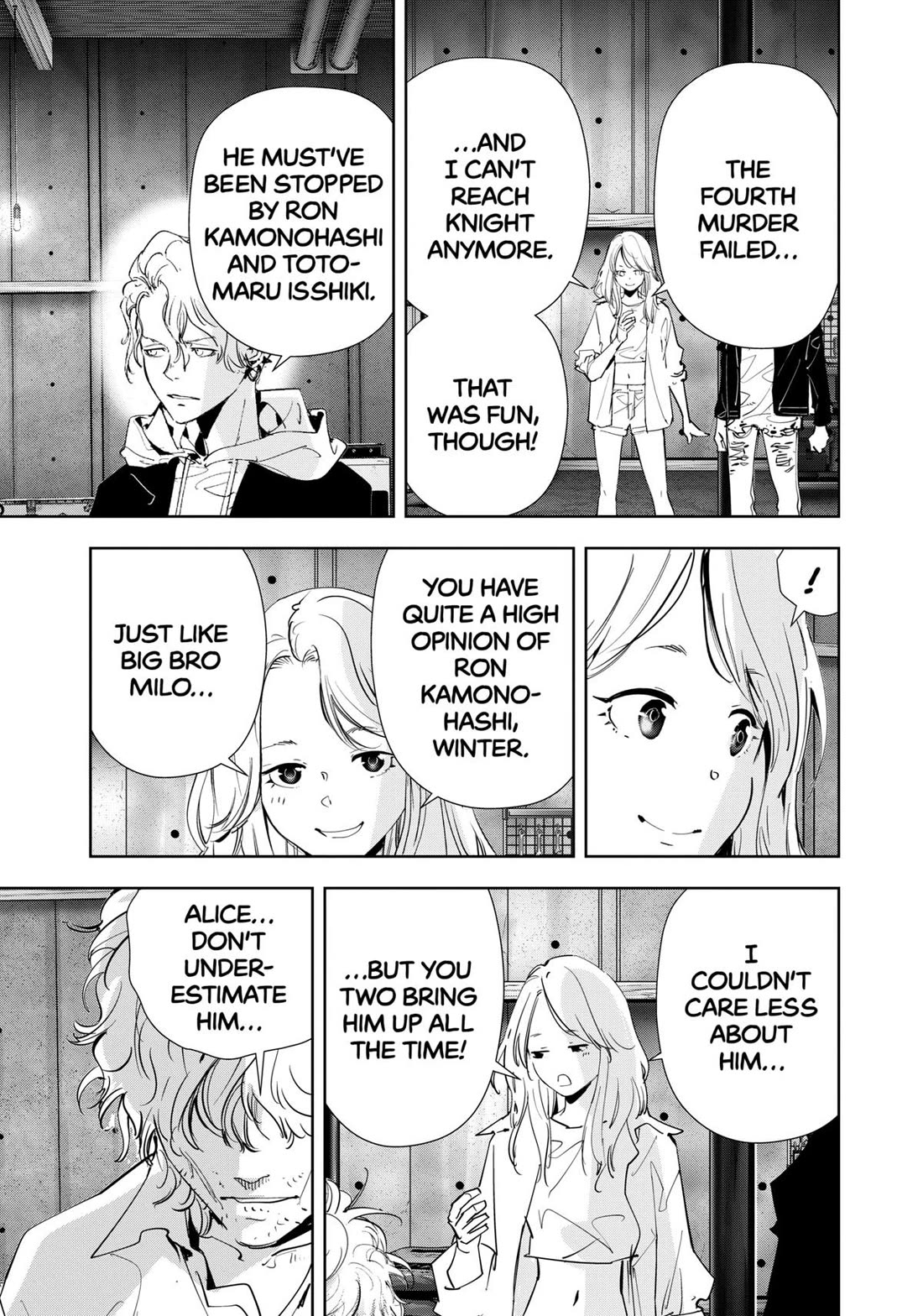 Kamonohashi Ron no Kindan Suiri chapter 146 page 5