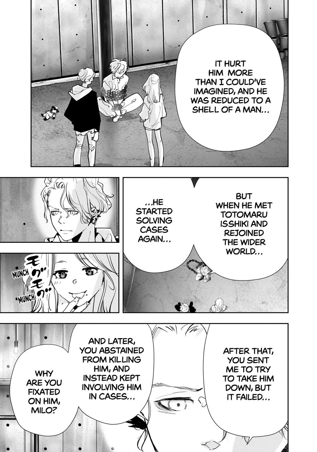 Kamonohashi Ron no Kindan Suiri chapter 146 page 7