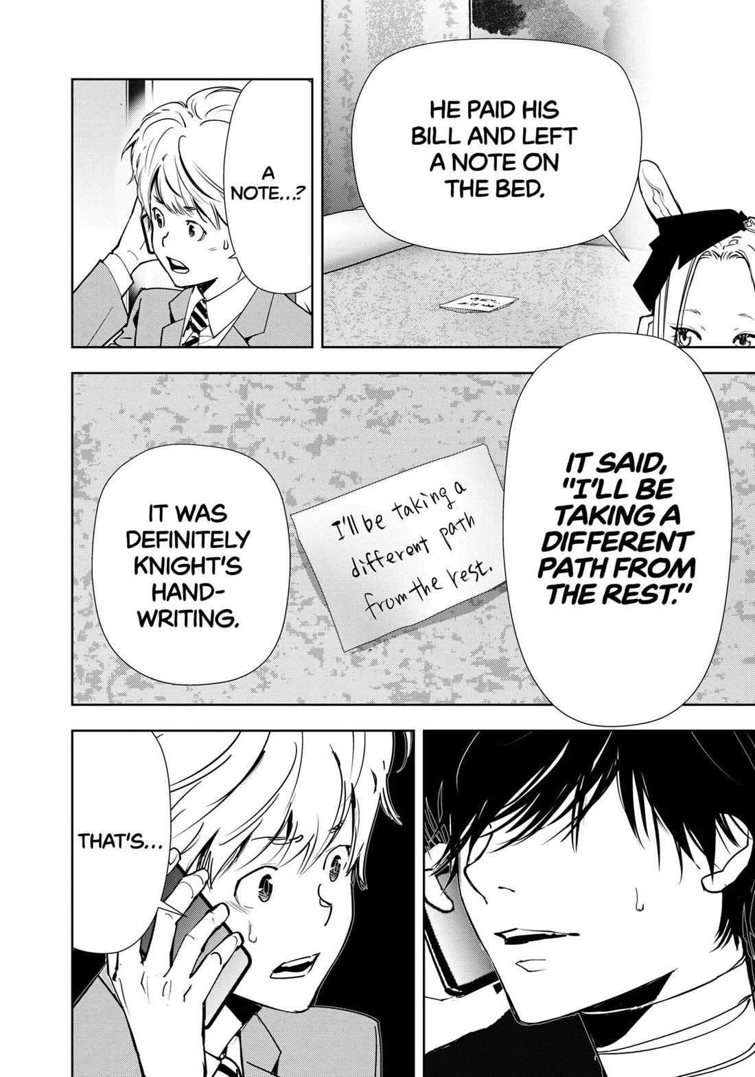 Kamonohashi Ron no Kindan Suiri chapter 147 page 10