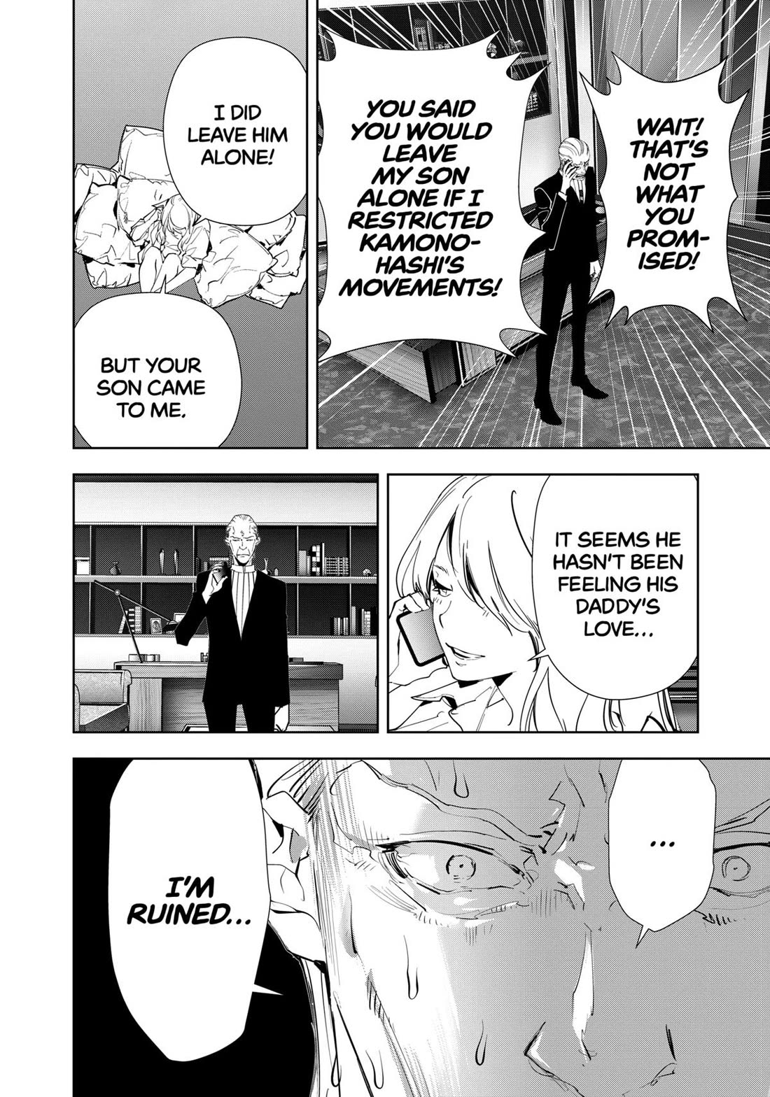 Kamonohashi Ron no Kindan Suiri chapter 147 page 6