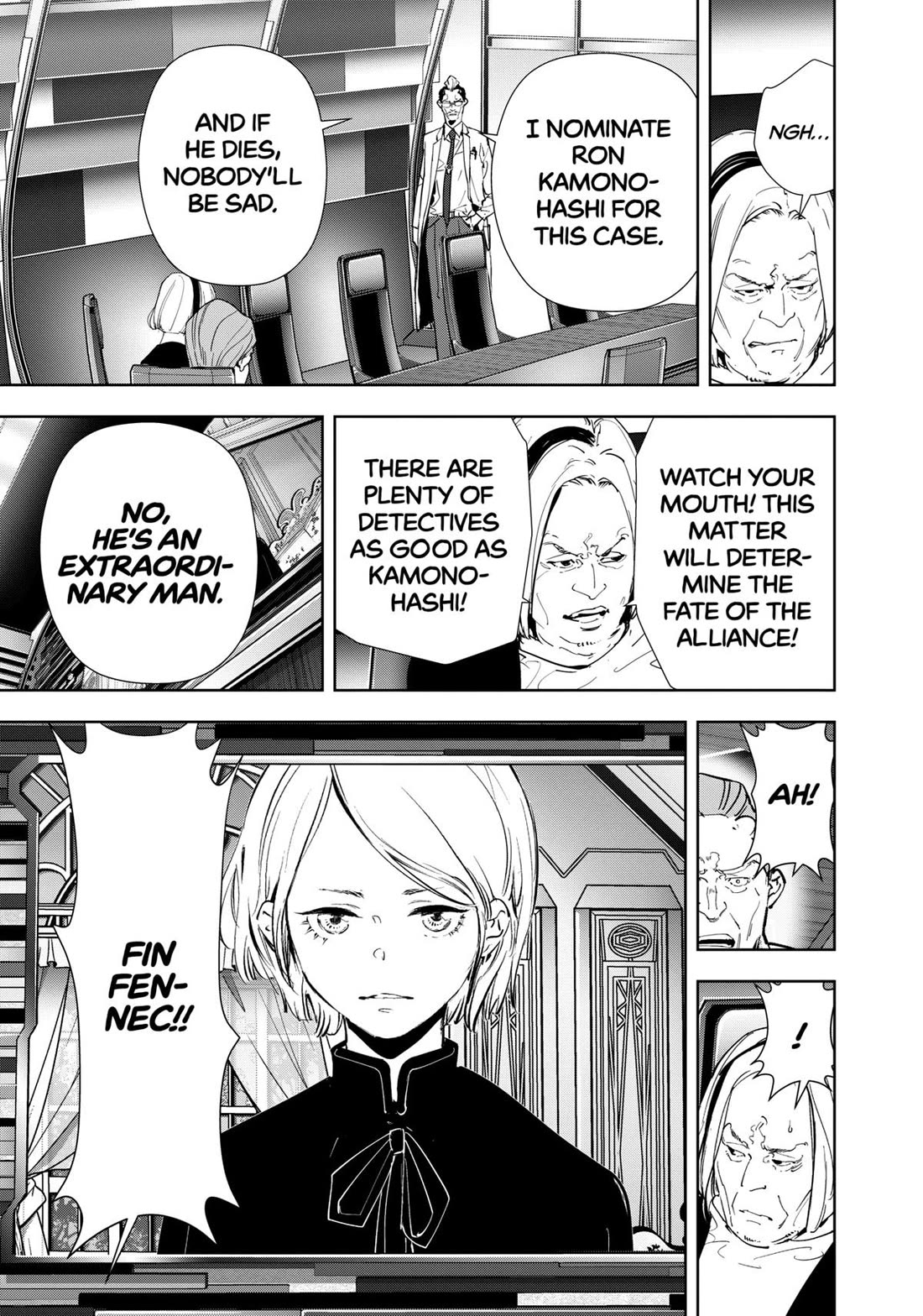 Kamonohashi Ron no Kindan Suiri chapter 148 page 10