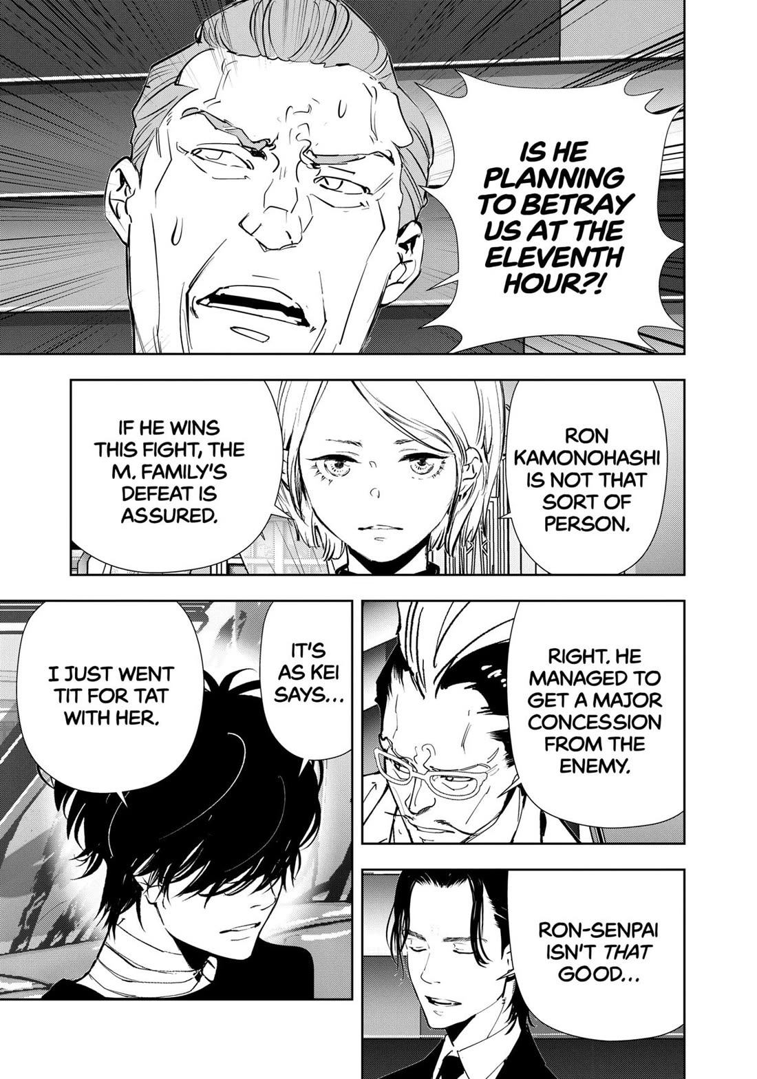 Kamonohashi Ron no Kindan Suiri chapter 149 page 7