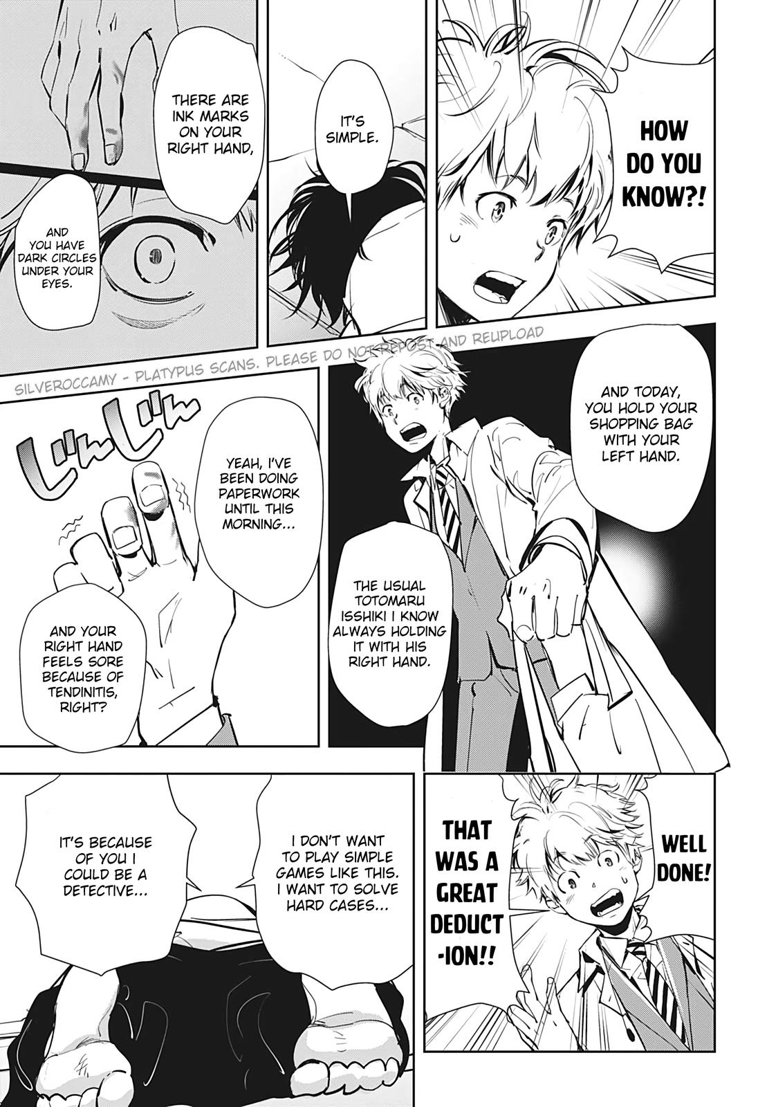 Kamonohashi Ron no Kindan Suiri chapter 15.5 page 7