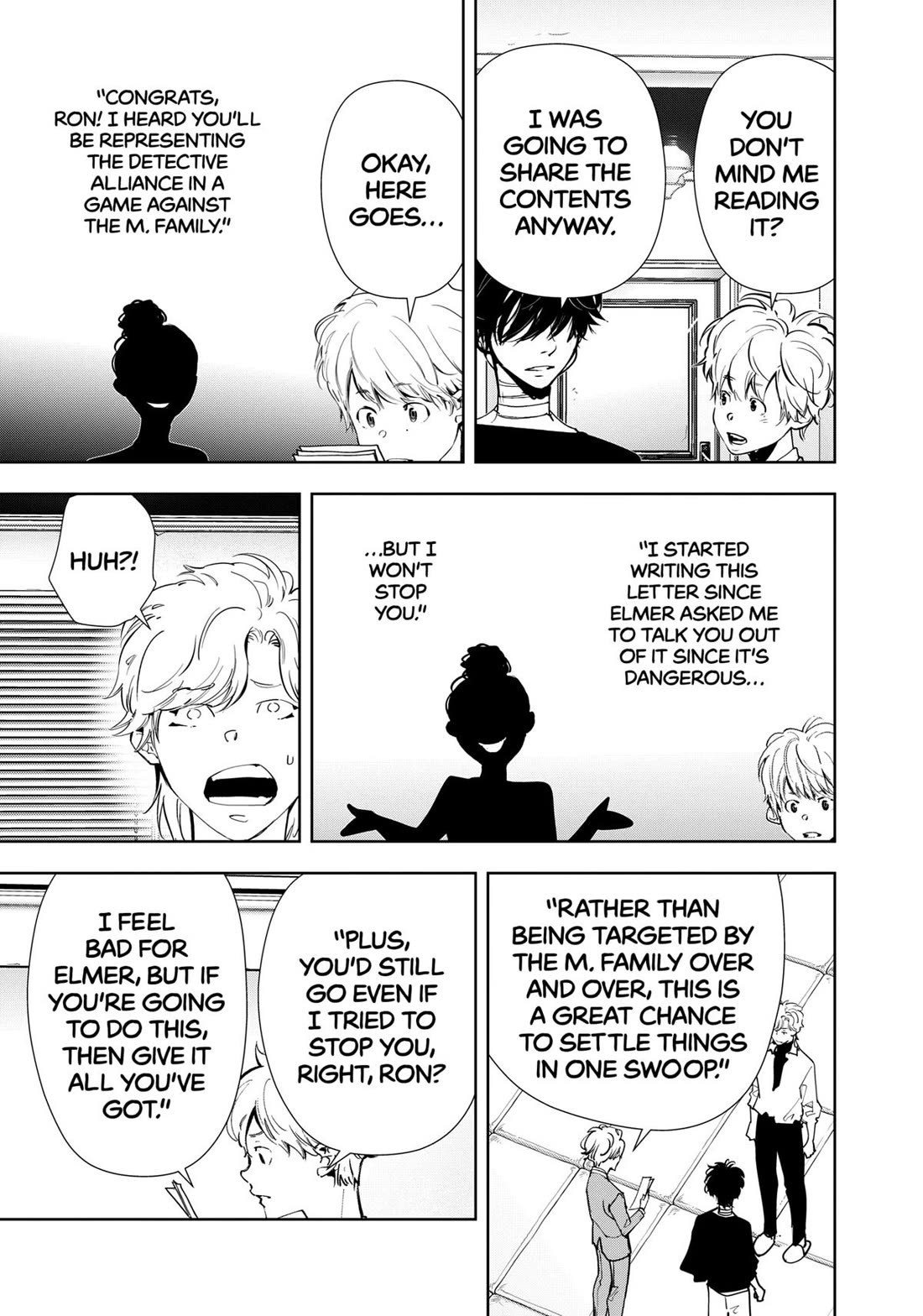 Kamonohashi Ron no Kindan Suiri chapter 150 page 3