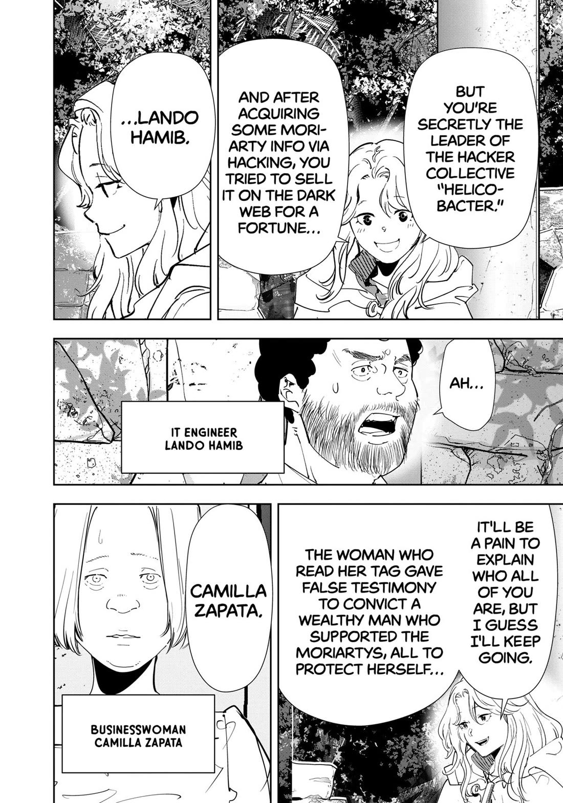 Kamonohashi Ron no Kindan Suiri chapter 154 page 12