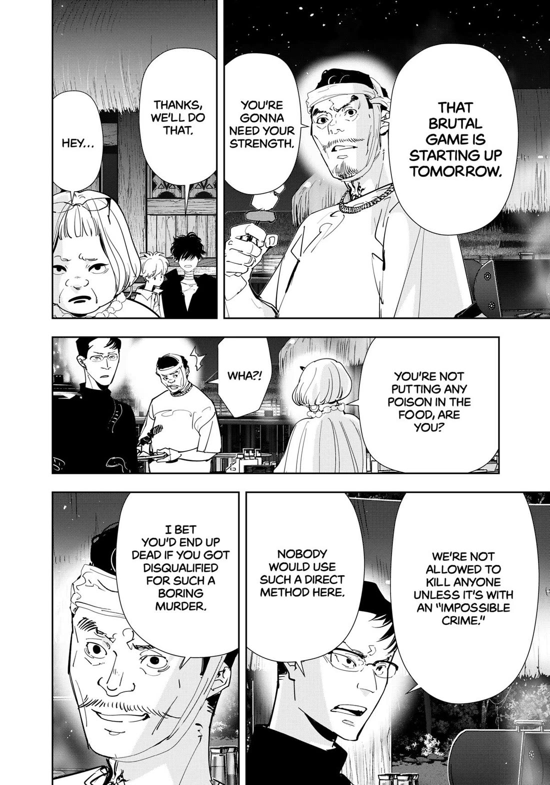 Kamonohashi Ron no Kindan Suiri chapter 155 page 8