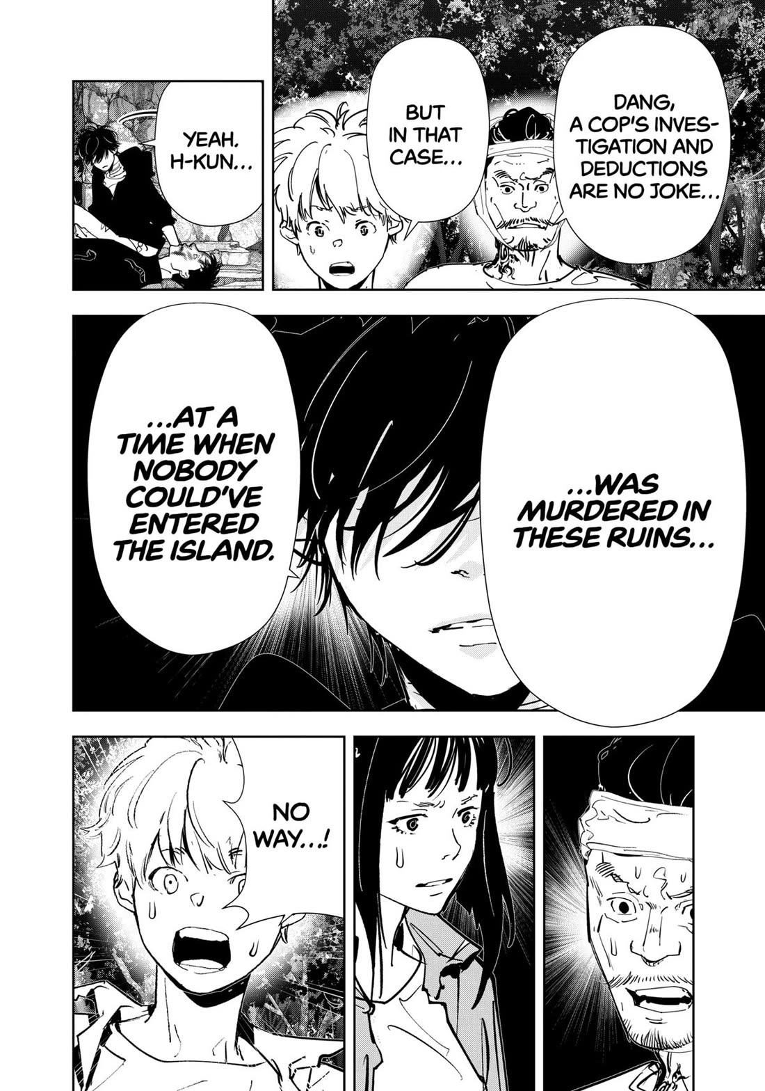 Kamonohashi Ron no Kindan Suiri chapter 156 page 18