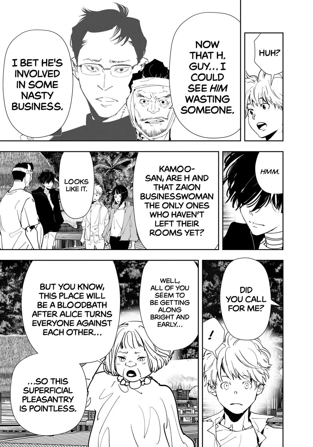 Kamonohashi Ron no Kindan Suiri chapter 156 page 7