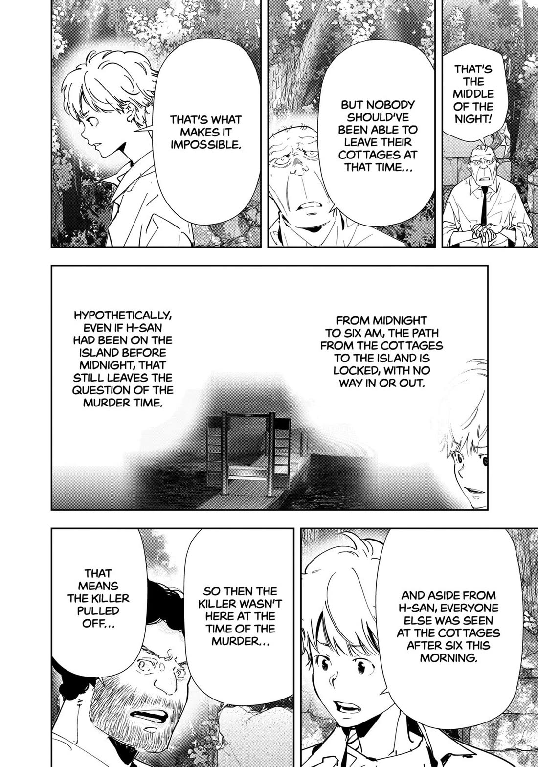 Kamonohashi Ron no Kindan Suiri chapter 157 page 5