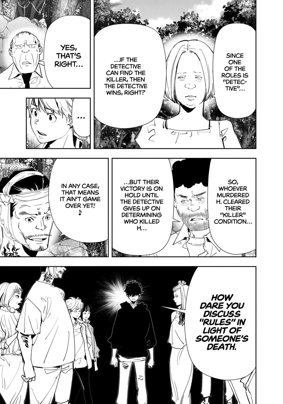 Kamonohashi Ron no Kindan Suiri chapter 157 page 8