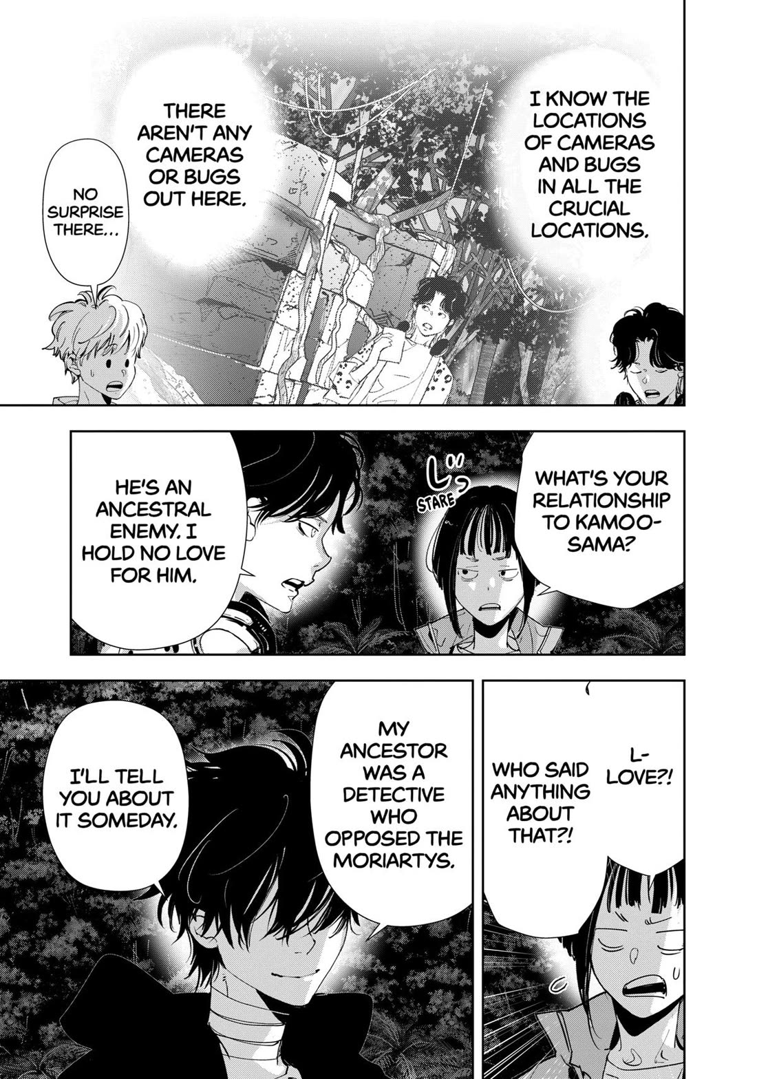 Kamonohashi Ron no Kindan Suiri chapter 159 page 9