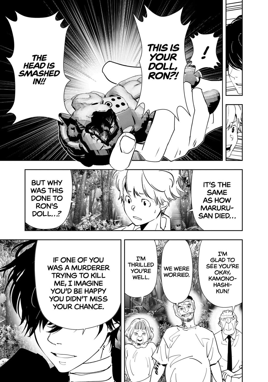 Kamonohashi Ron no Kindan Suiri chapter 163 page 11