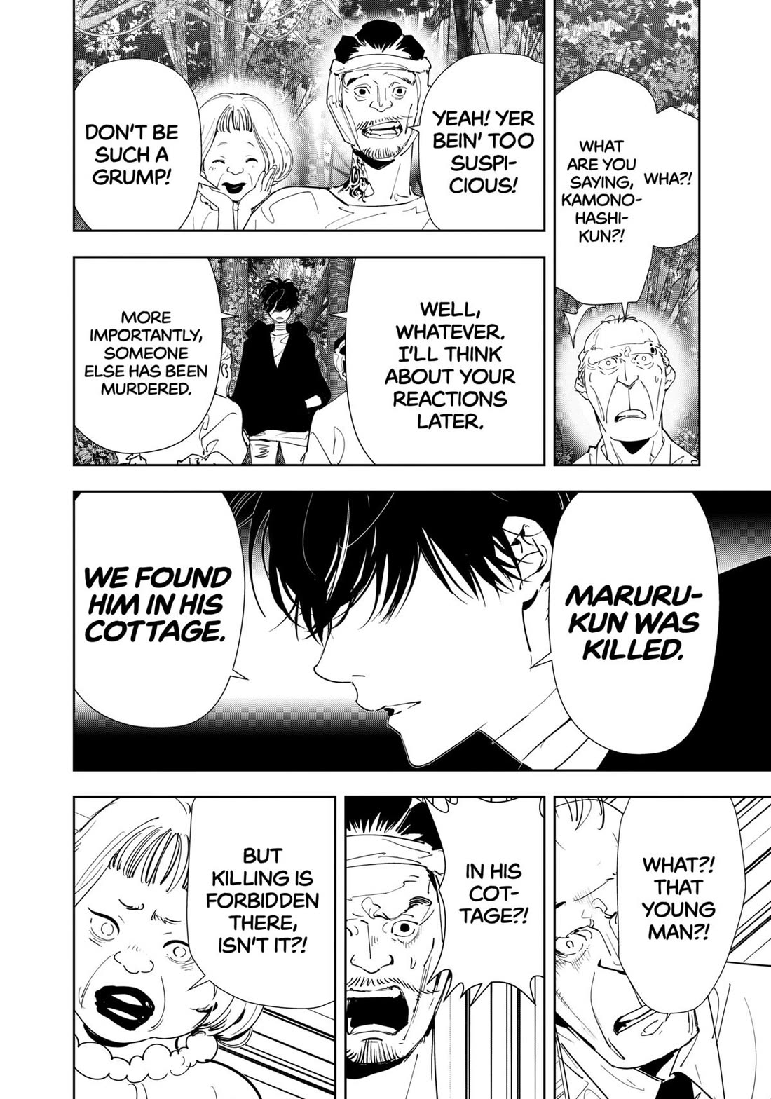 Kamonohashi Ron no Kindan Suiri chapter 163 page 12