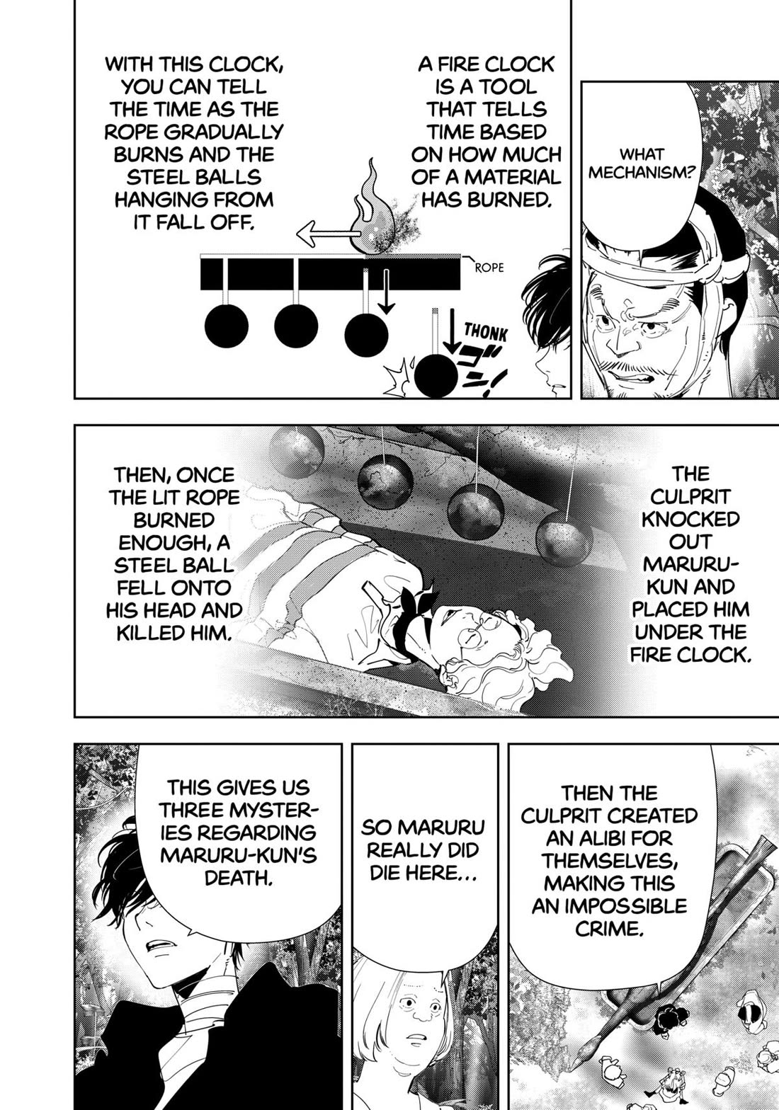 Kamonohashi Ron no Kindan Suiri chapter 163 page 14