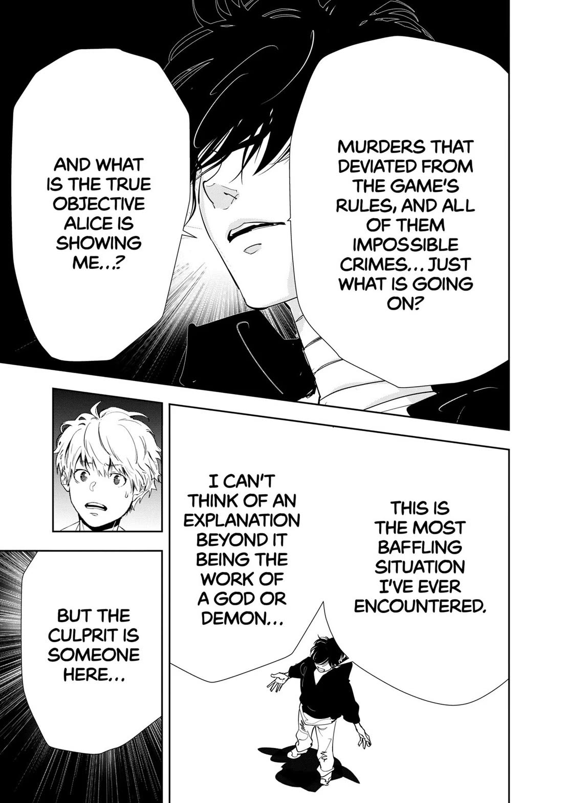 Kamonohashi Ron no Kindan Suiri chapter 163 page 17