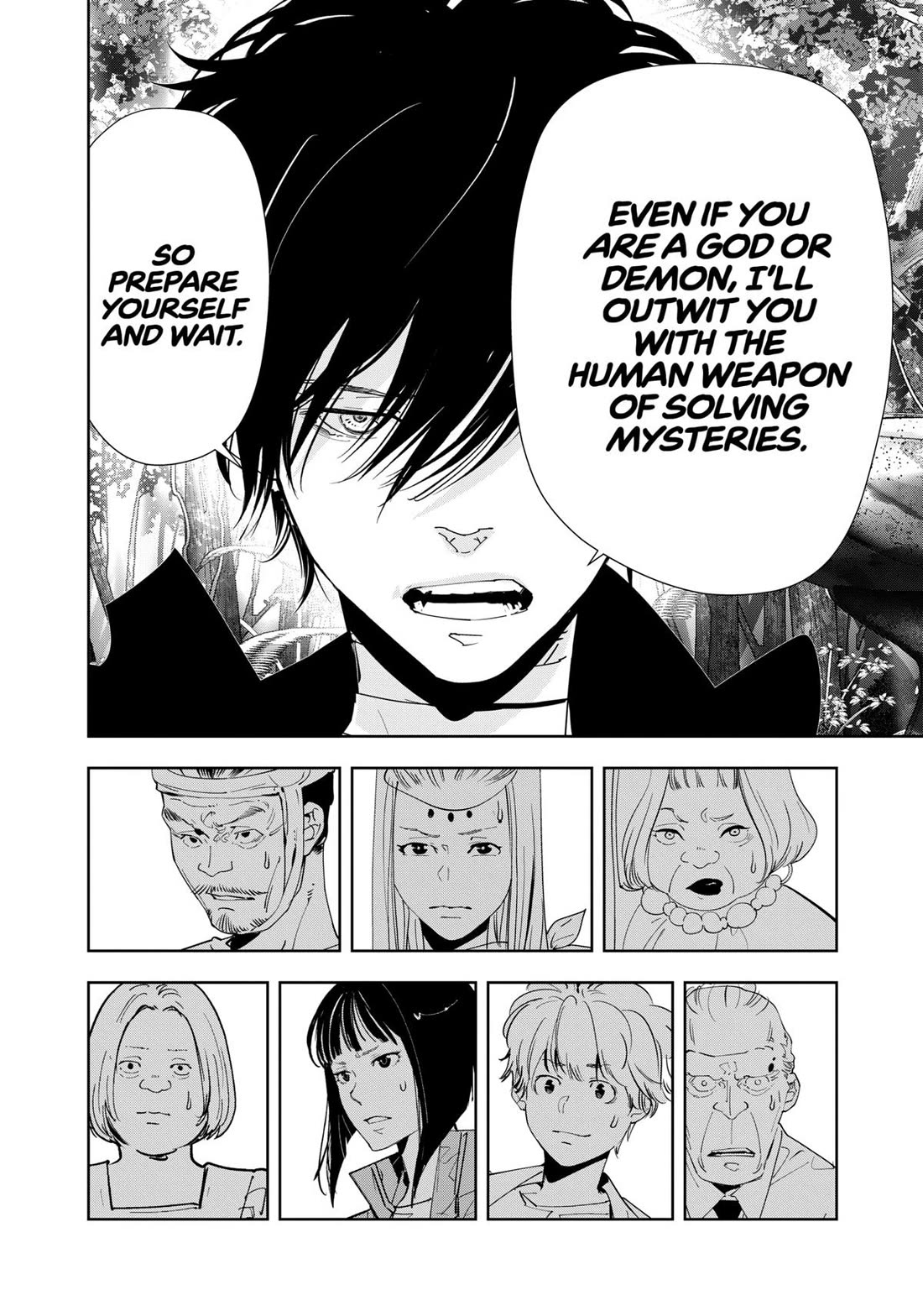 Kamonohashi Ron no Kindan Suiri chapter 163 page 18