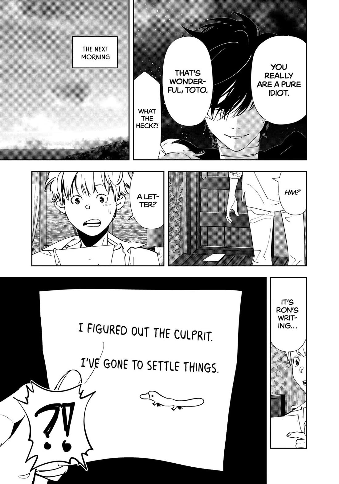 Kamonohashi Ron no Kindan Suiri chapter 163 page 23