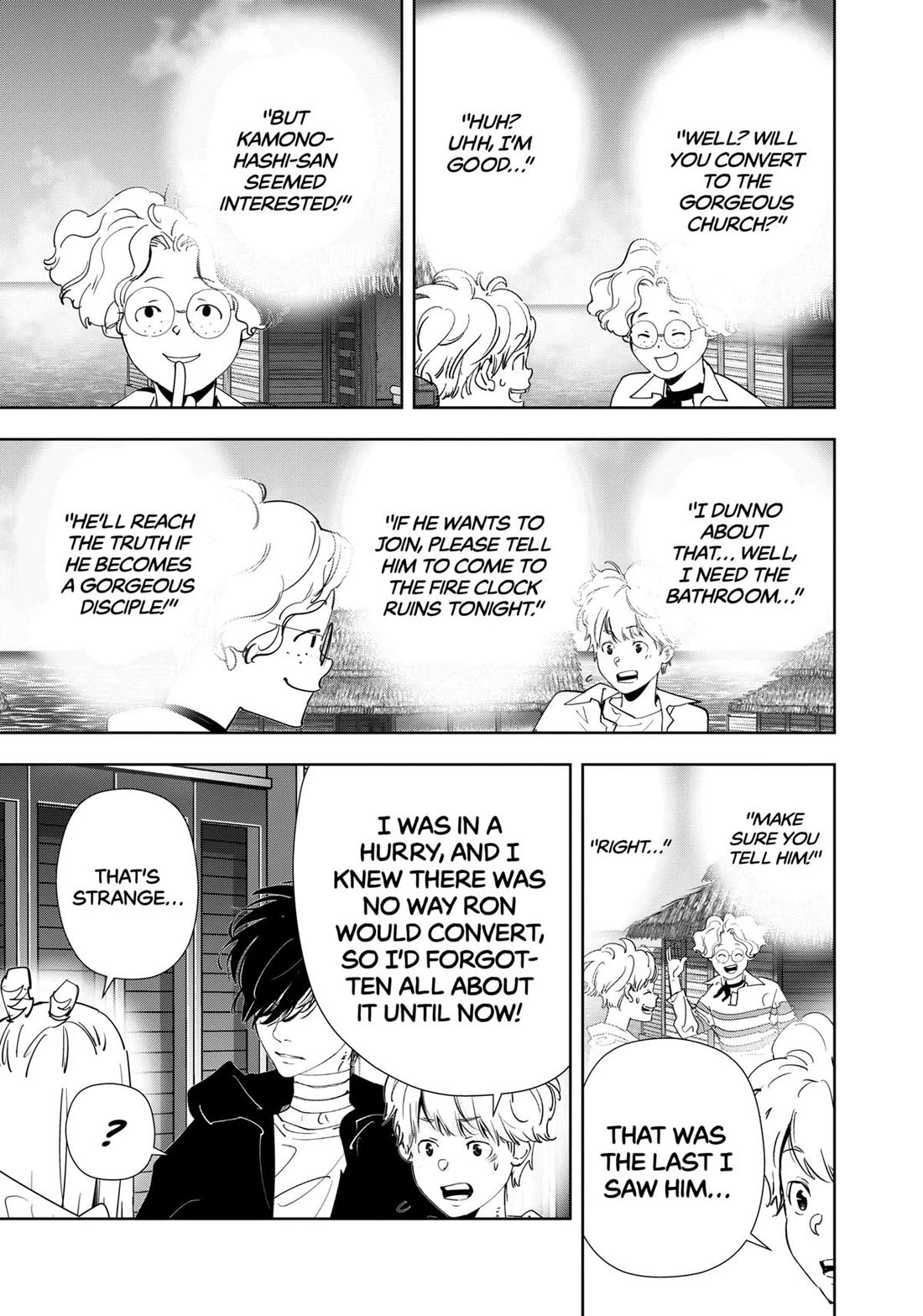 Kamonohashi Ron no Kindan Suiri chapter 163 page 9