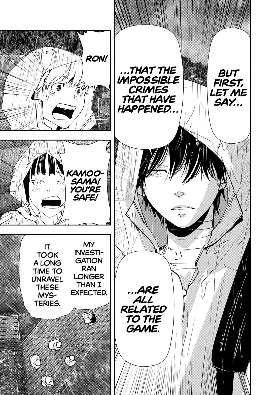 Kamonohashi Ron no Kindan Suiri chapter 165 page 3