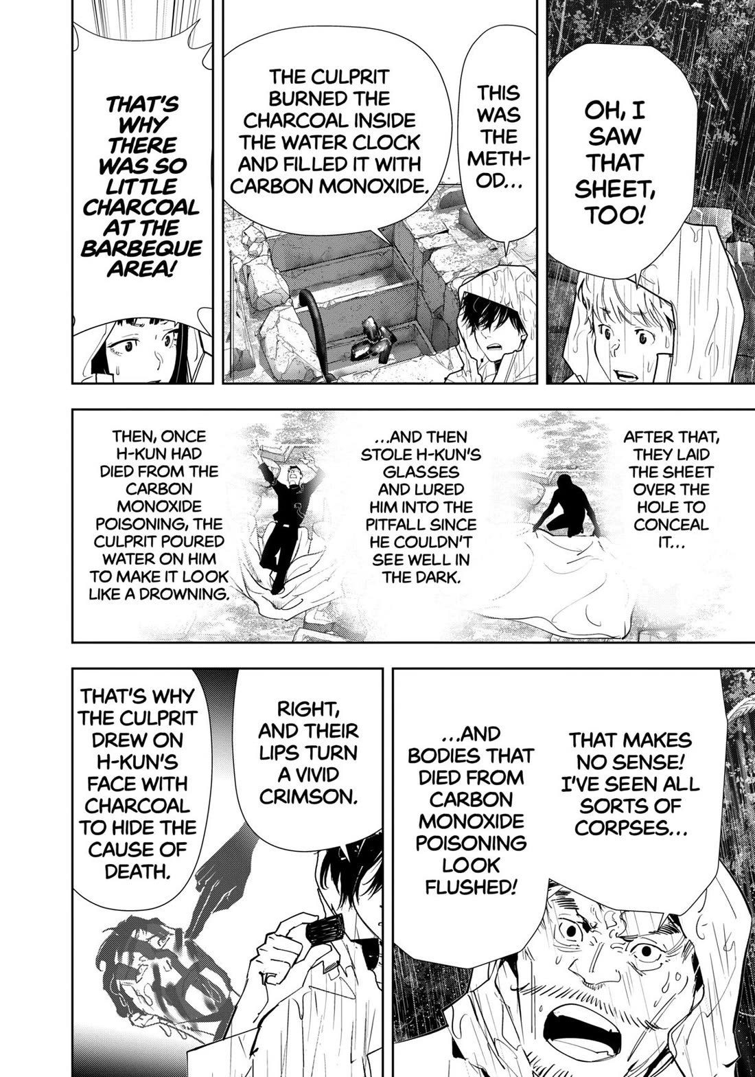 Kamonohashi Ron no Kindan Suiri chapter 165 page 6