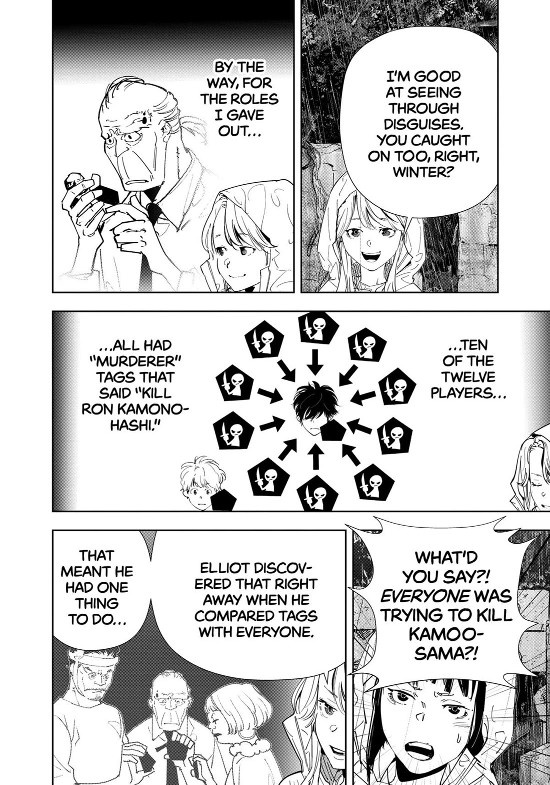 Kamonohashi Ron no Kindan Suiri chapter 166 page 17