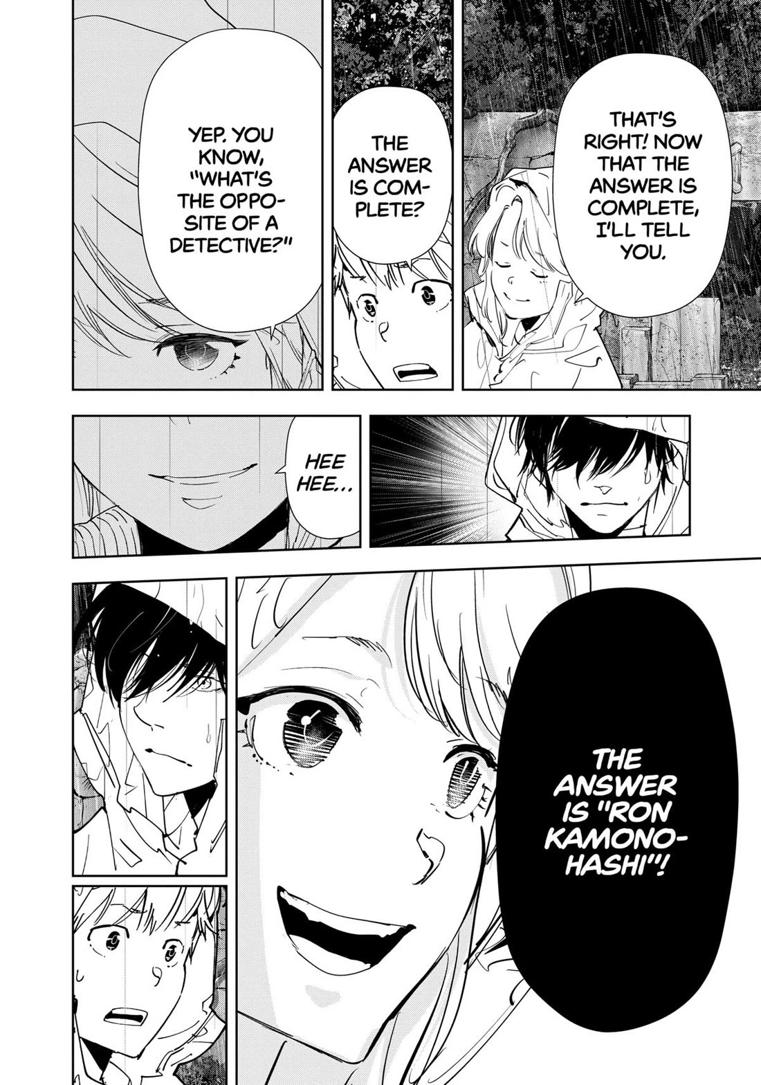 Kamonohashi Ron no Kindan Suiri chapter 166 page 19