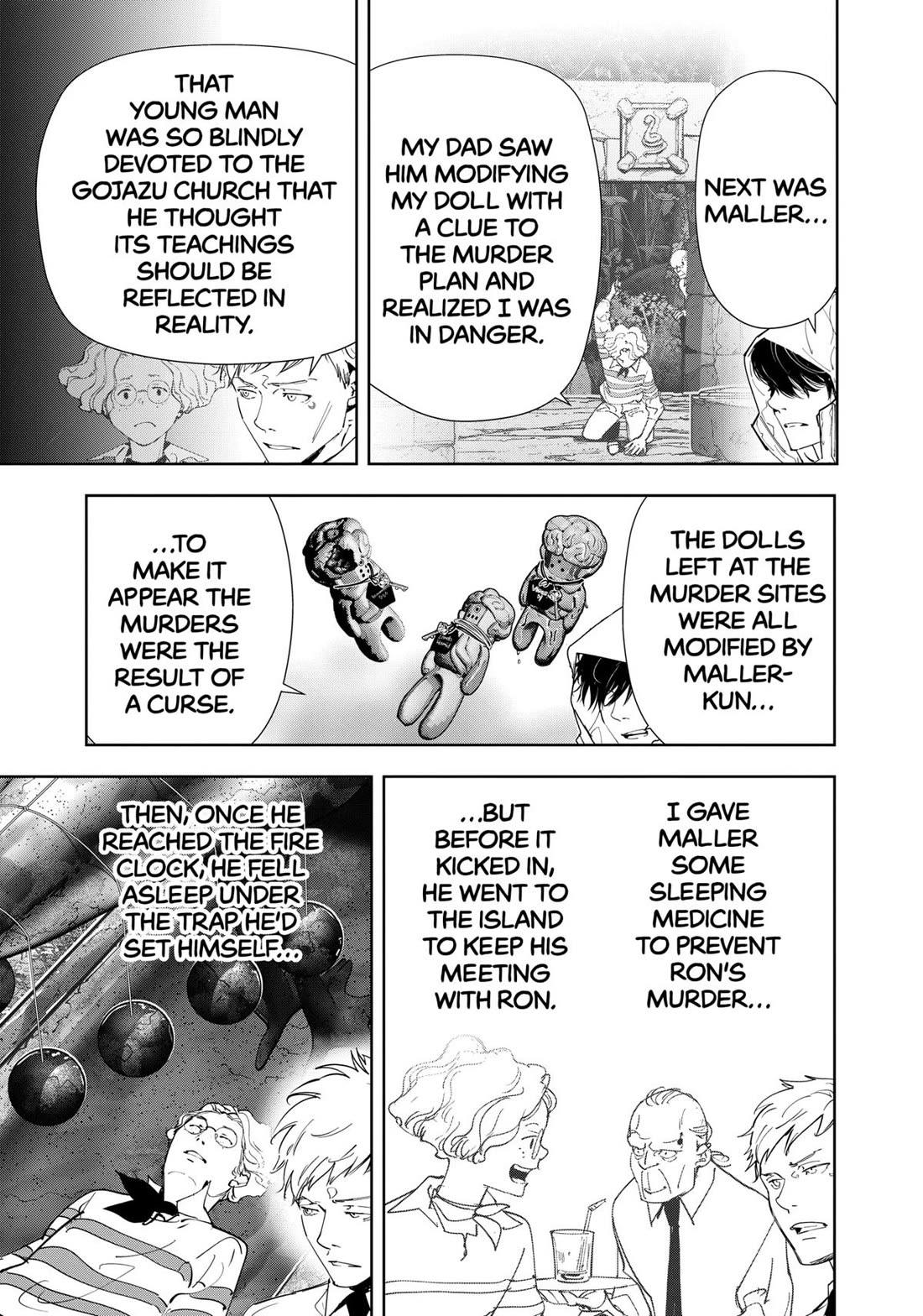 Kamonohashi Ron no Kindan Suiri chapter 167 page 19